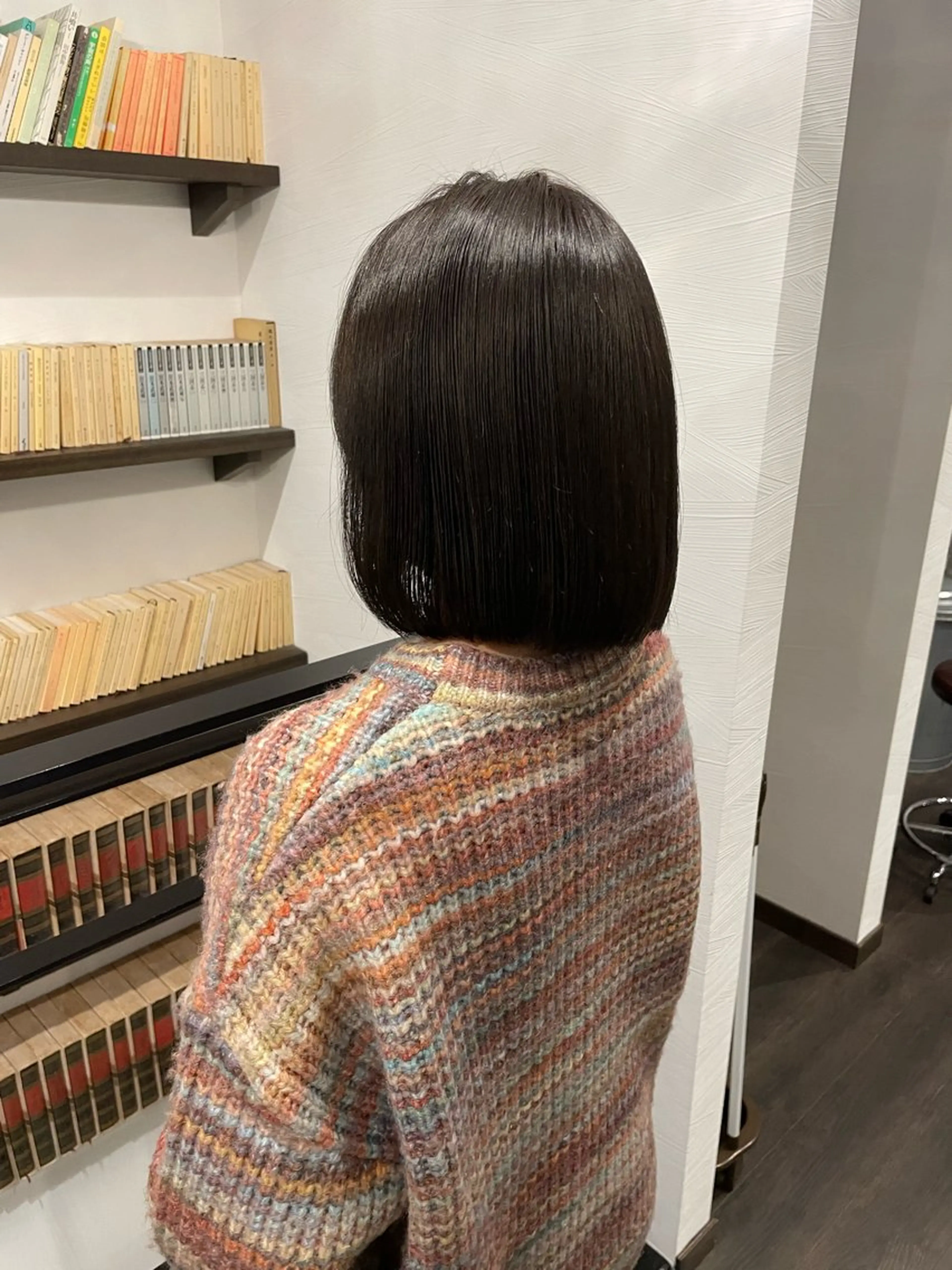 ミディアム ヘアカラー Fujita Neneのヘアスタイル