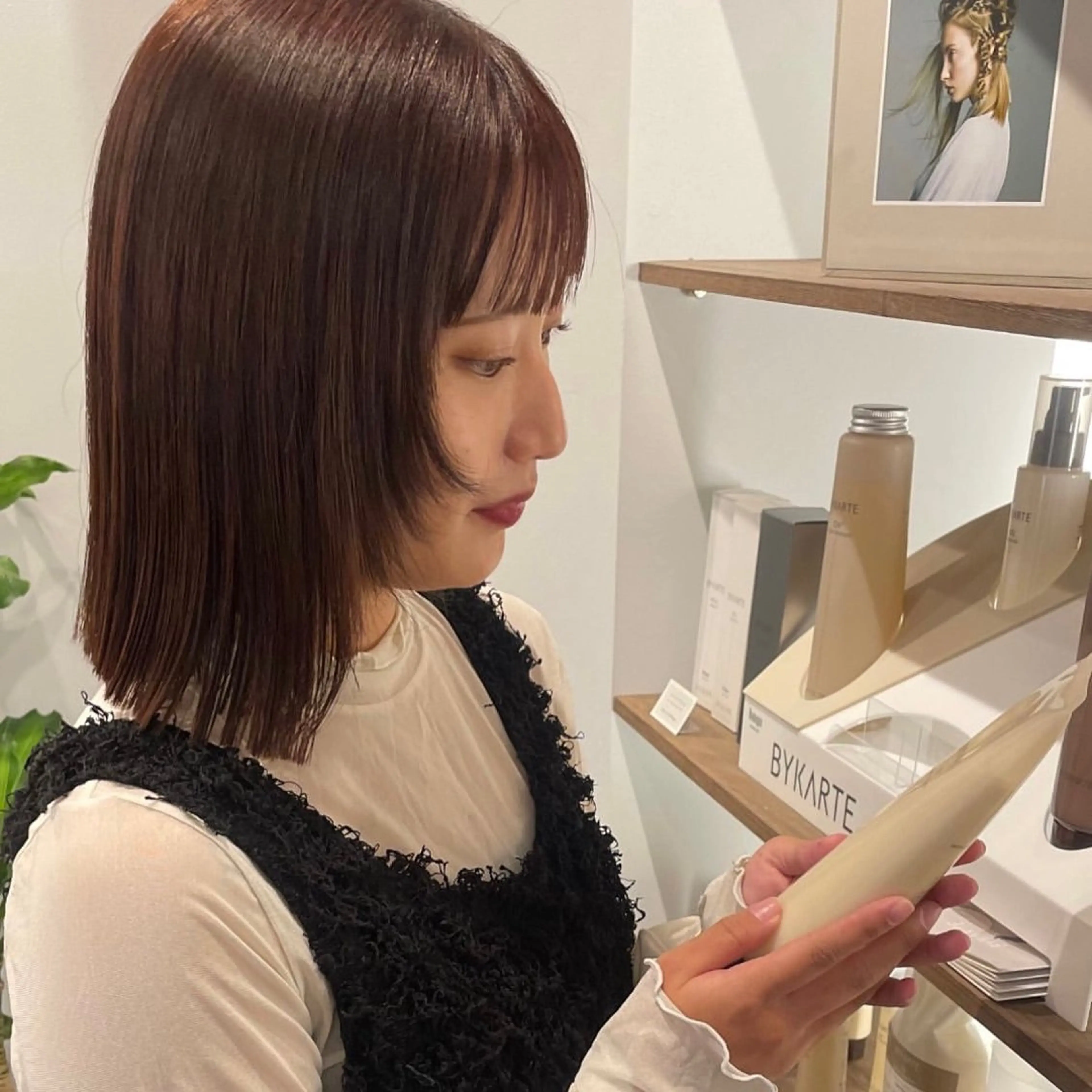 カラー カット ヘアカラー トリートメント haruna / Toruveのヘアスタイル