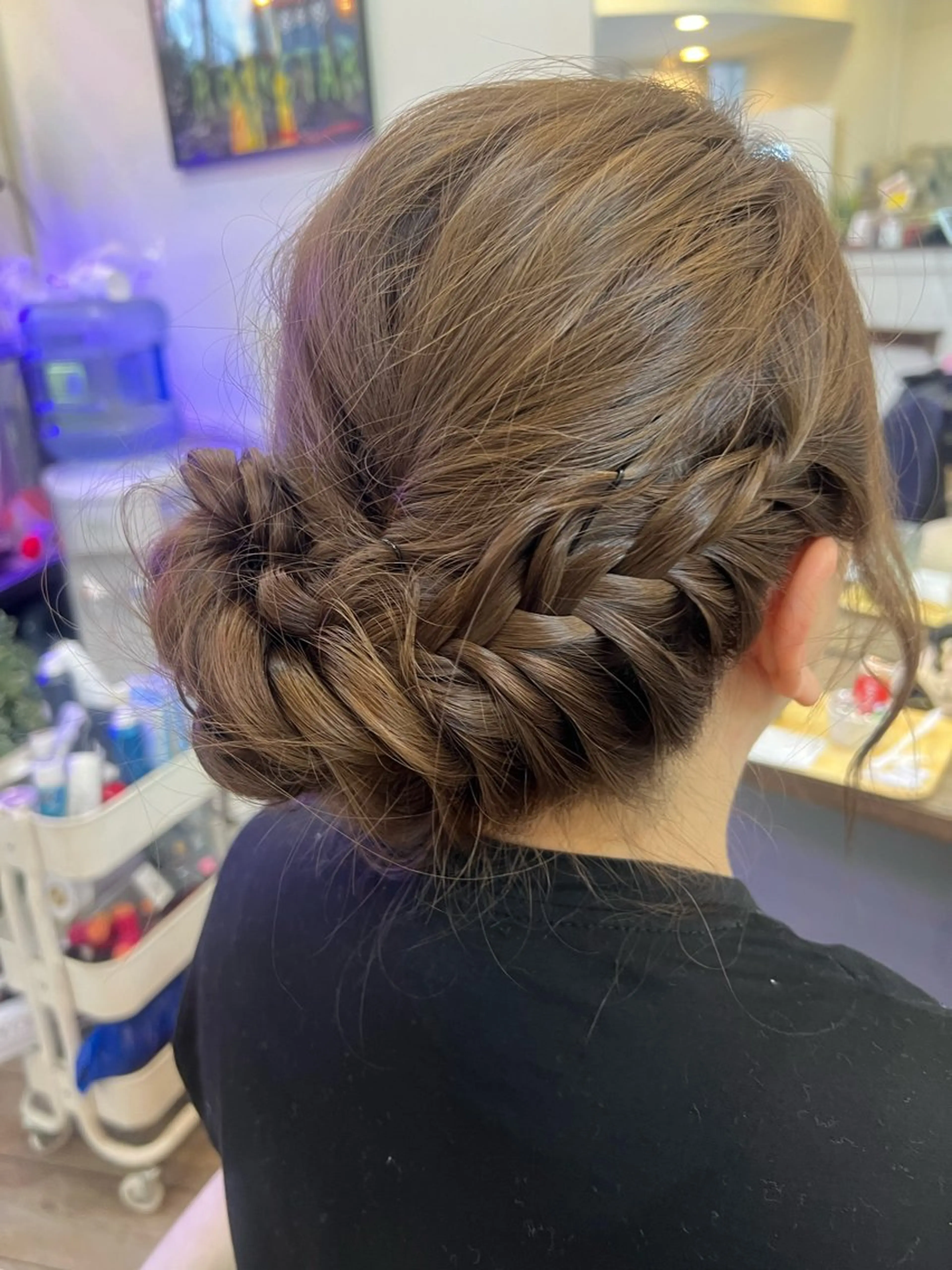 ロング ヘアアレンジ ヘアセット 鶴見 和美のヘアスタイル