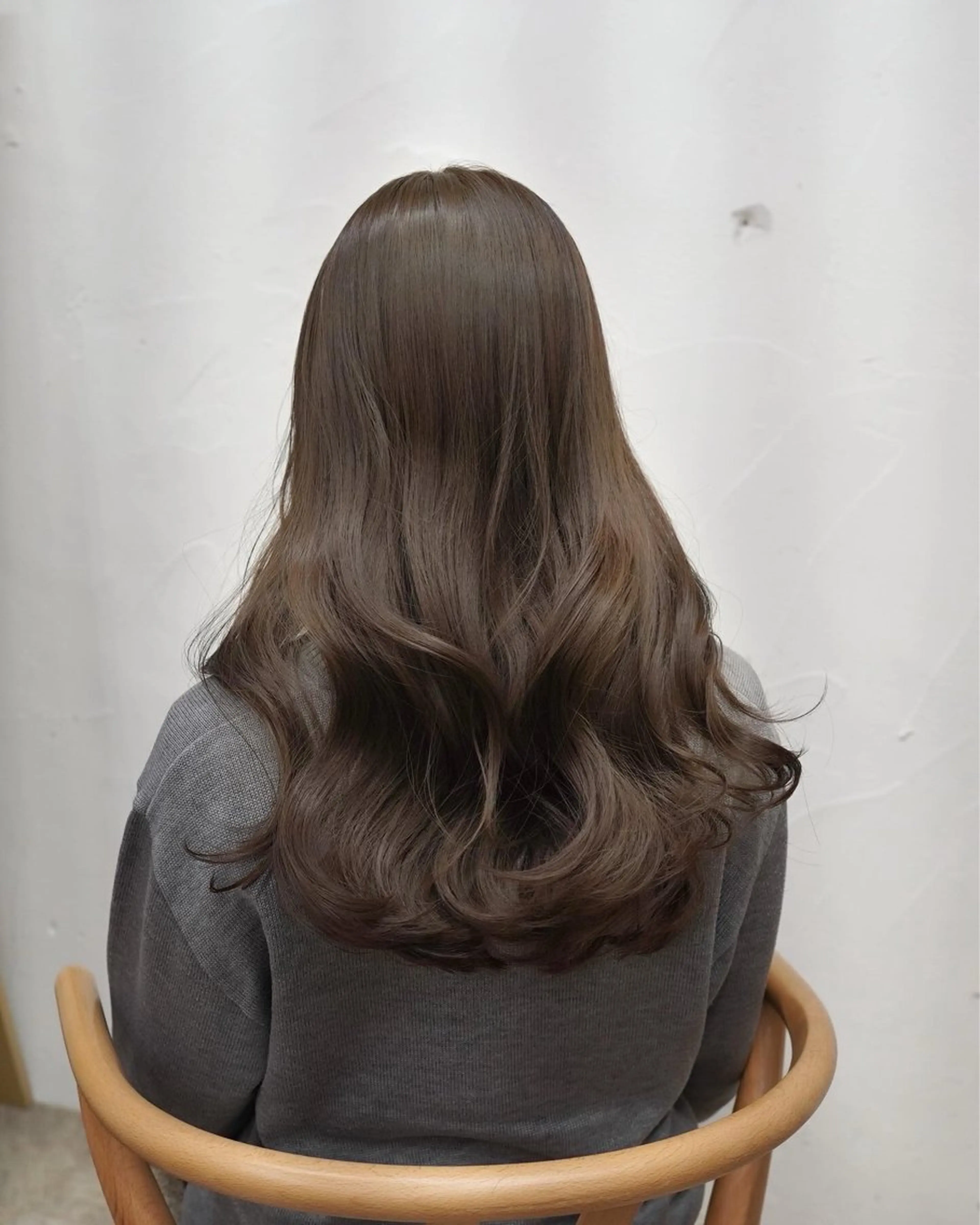 《 新規限定❗️》初カラーにおすすめ🤍 ブリーチなしダブルカラー🩰TOKIOトリートメント無料✨透明感カラーの写真