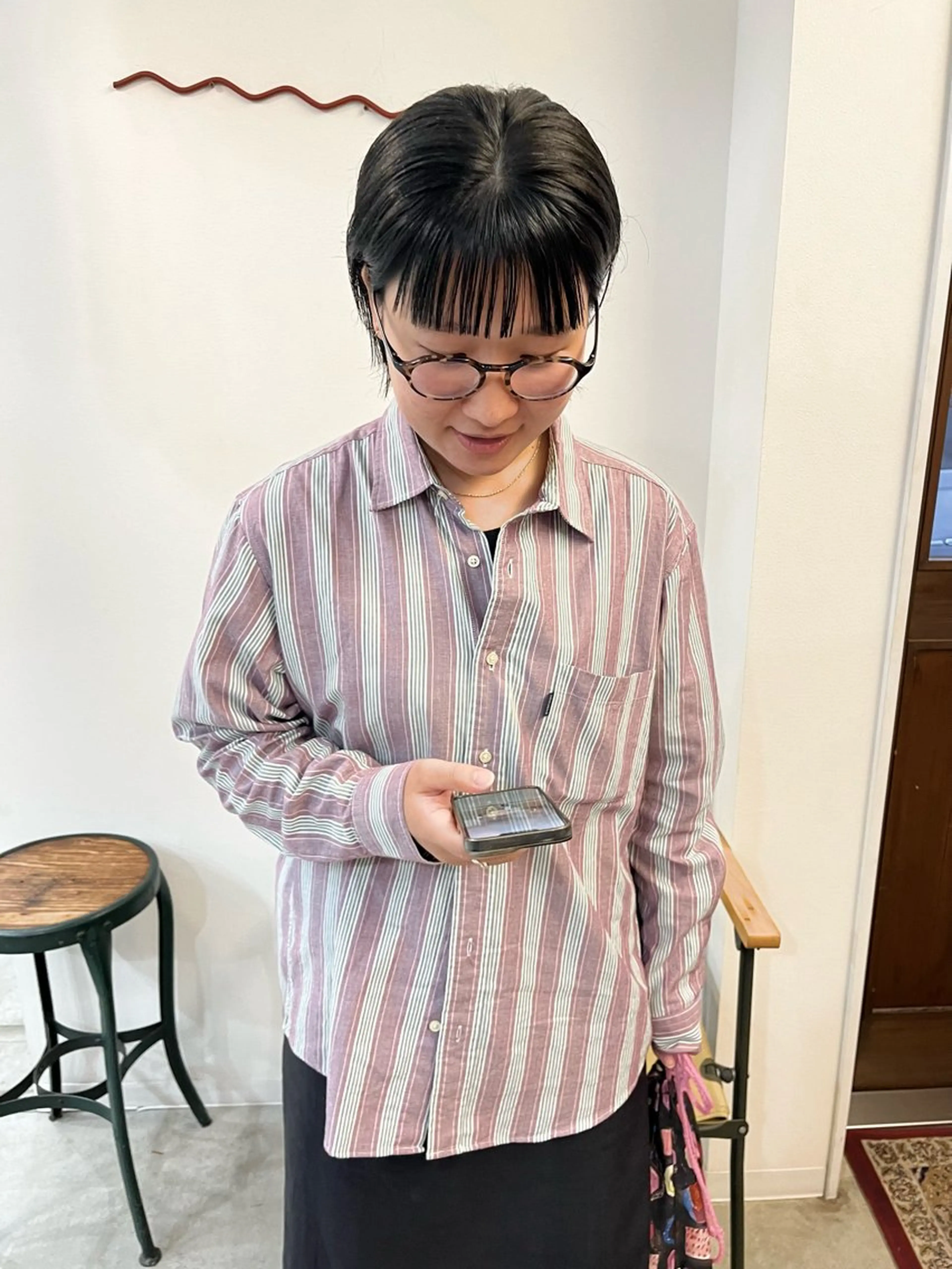 ショート 小山夕稀/ニュアンス パーマ/新城のヘアスタイル