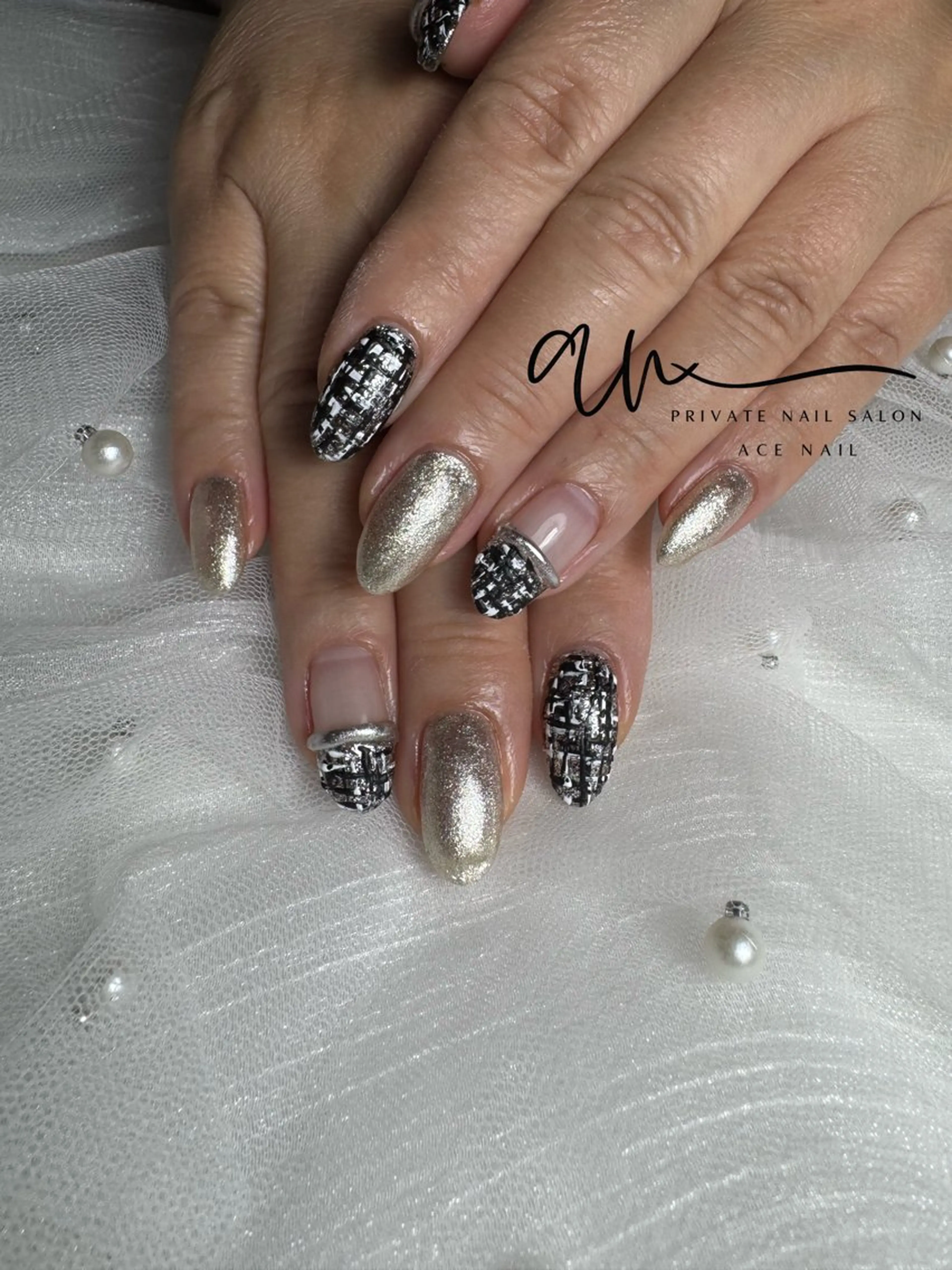 ネイル ハンドネイル 山崎 成美のネイルデザイン