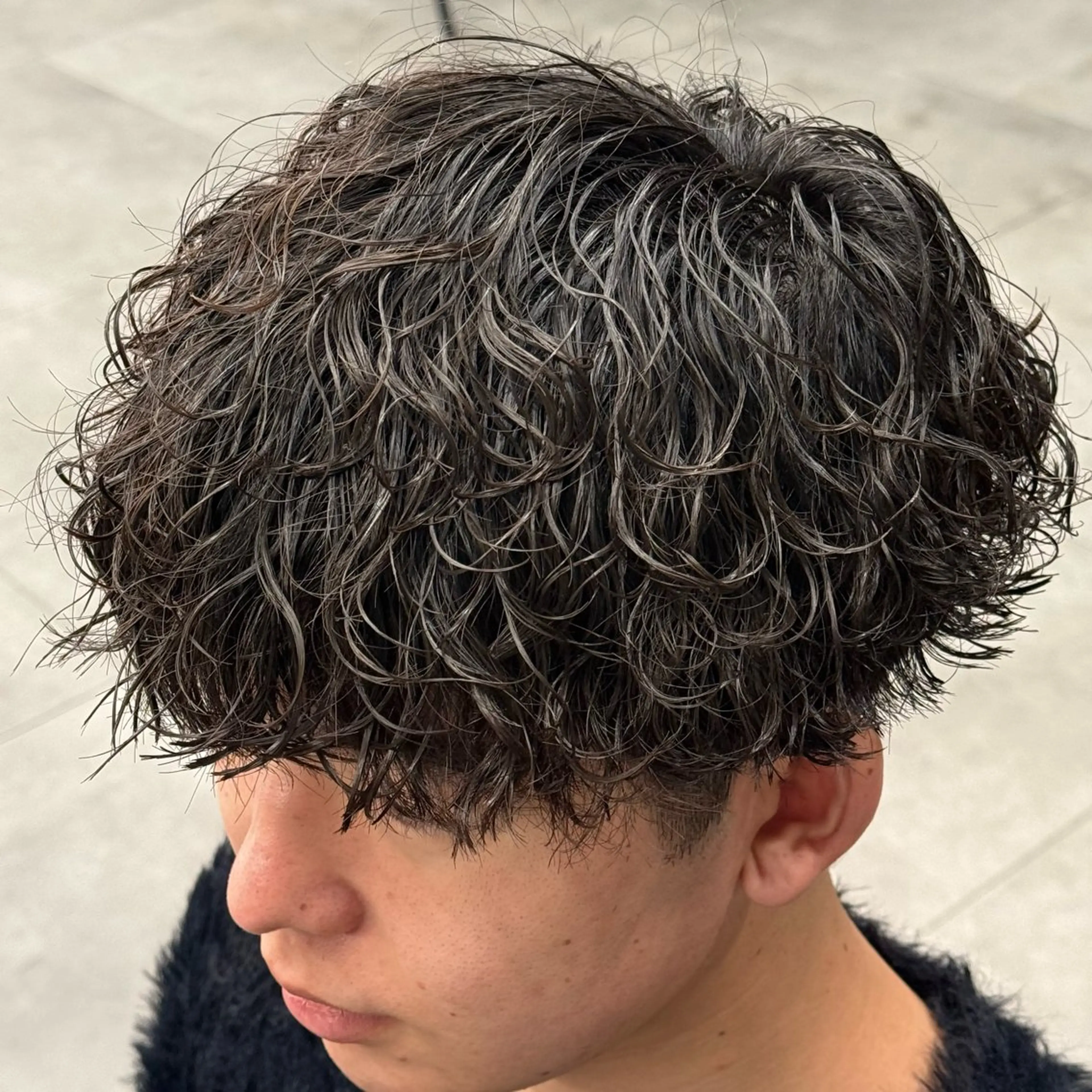 パーマ メンズ メンズ韓国風 メンズパーマ 波巻きパーマ カット パーマ 👑メンズパーマ👑 /原宿/かずまのヘアスタイル