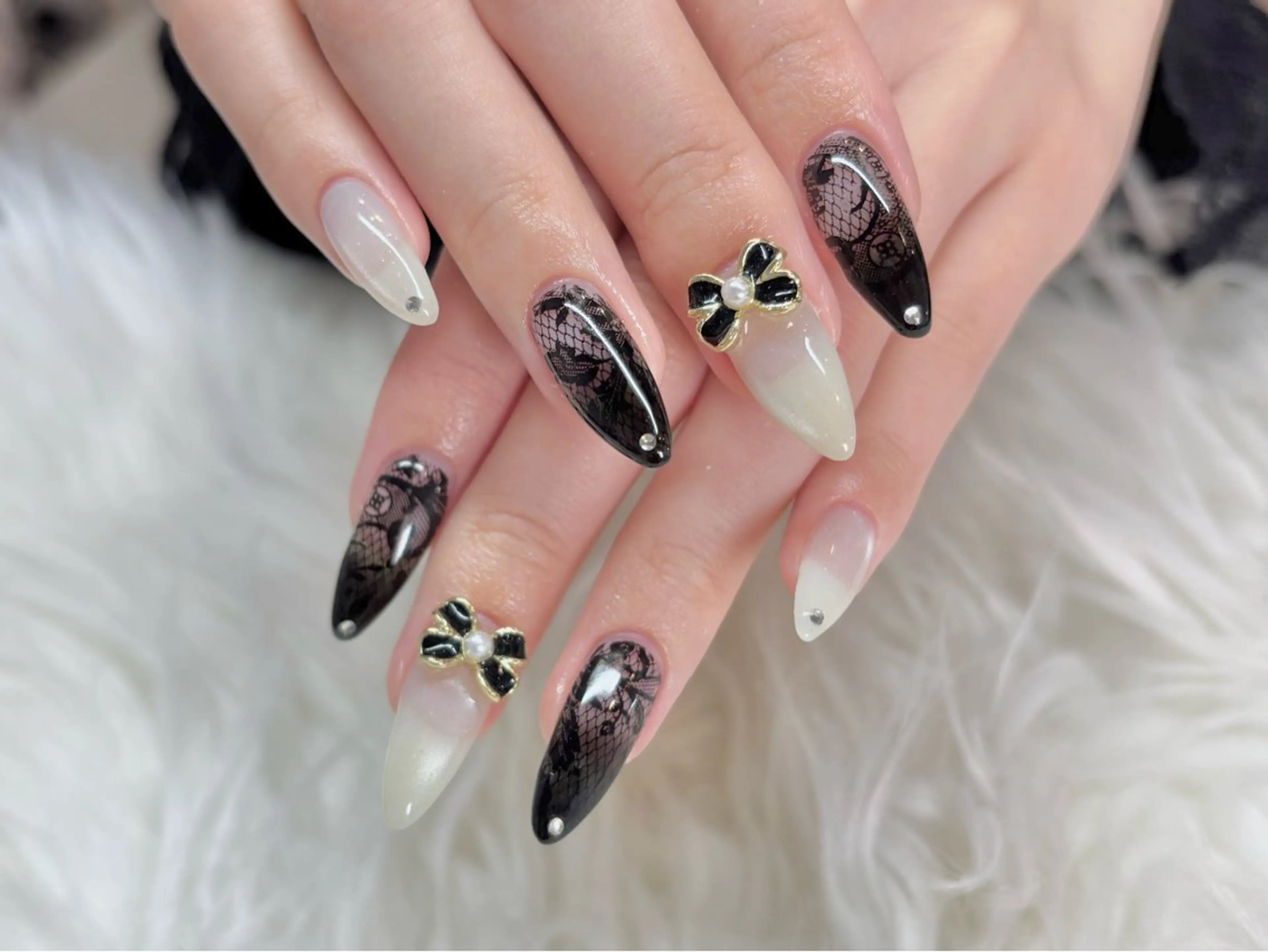 ネイル ワンホンネイル ハンドネイル Bianca大名店 WATANABEのネイルデザイン