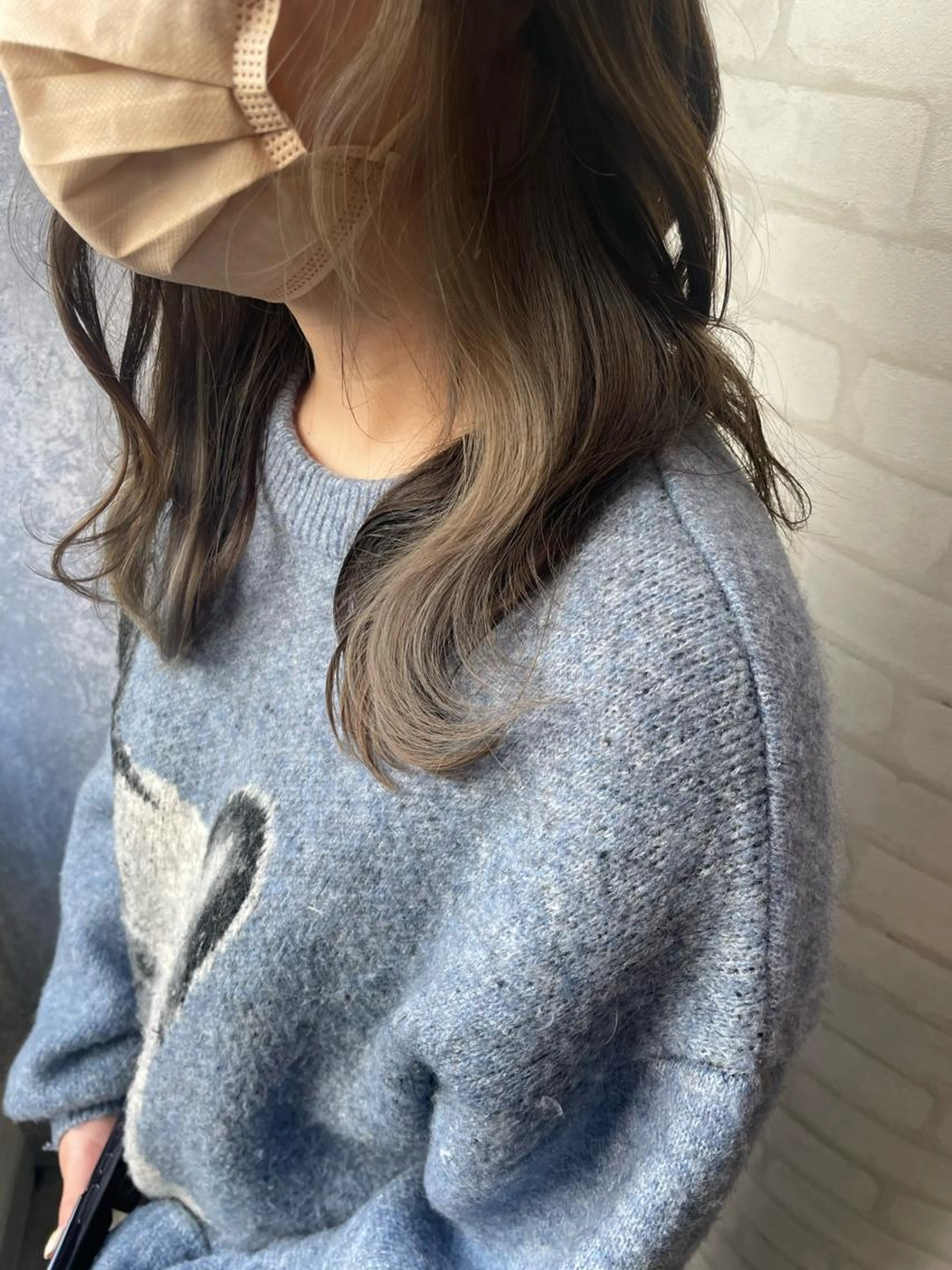 女性限定！インナーカラー＋フルカラーの写真