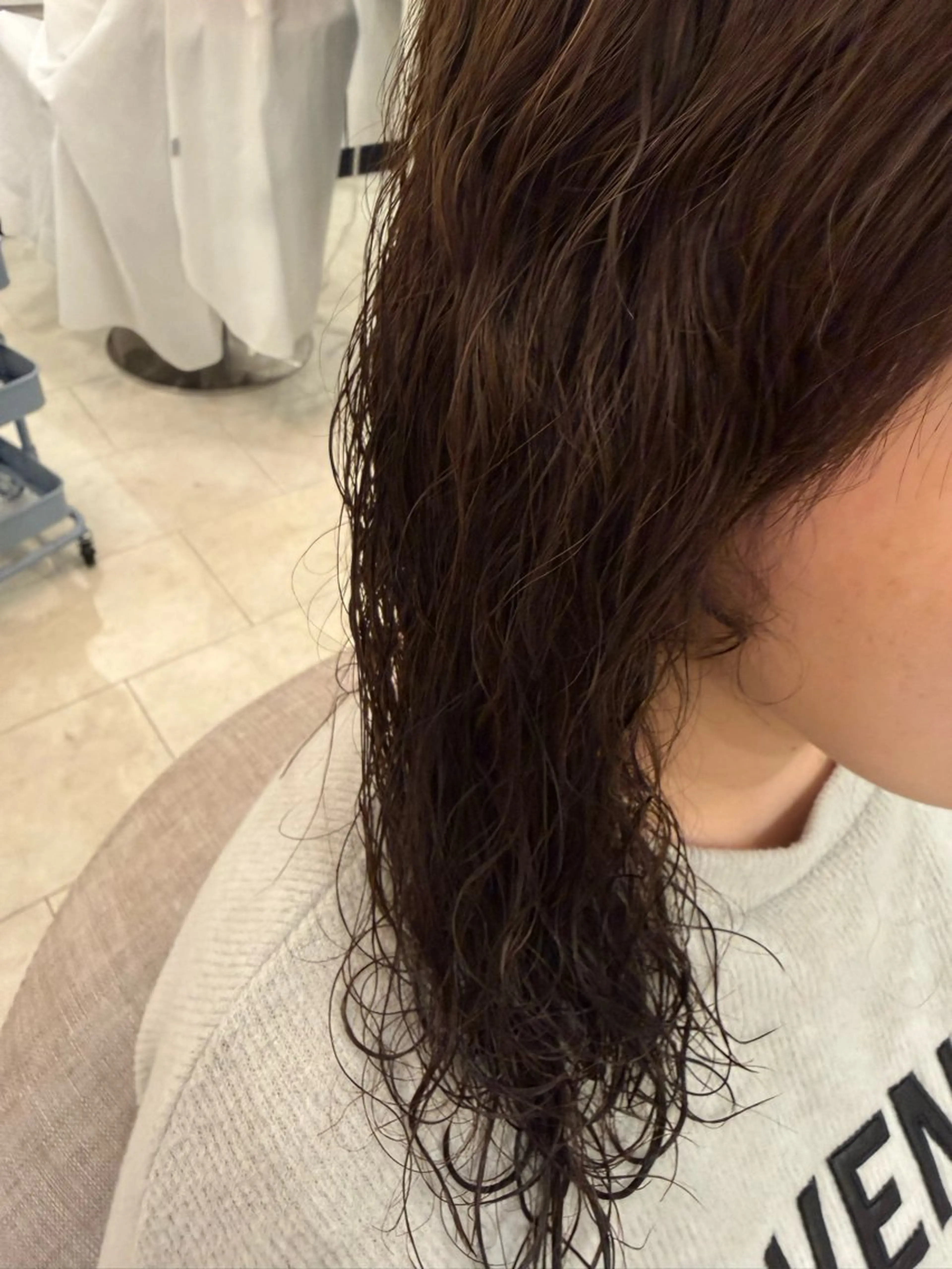 ロング パーマ プードルパーマ Eclat【エクラ】所属・三上 莉里のヘアスタイル