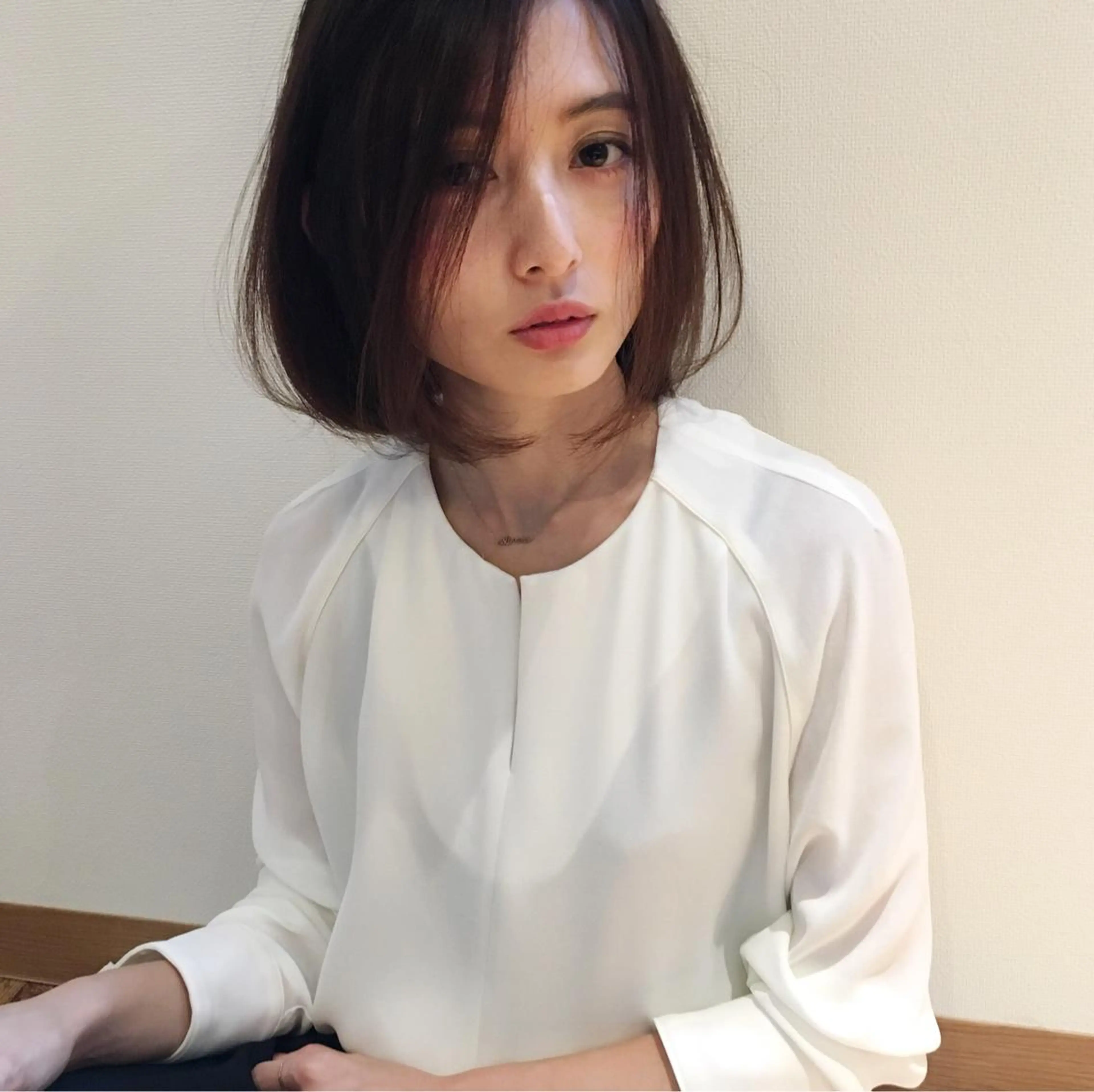 ミディアム 吉川　ミチオ 【SHIKIO】のヘアスタイル