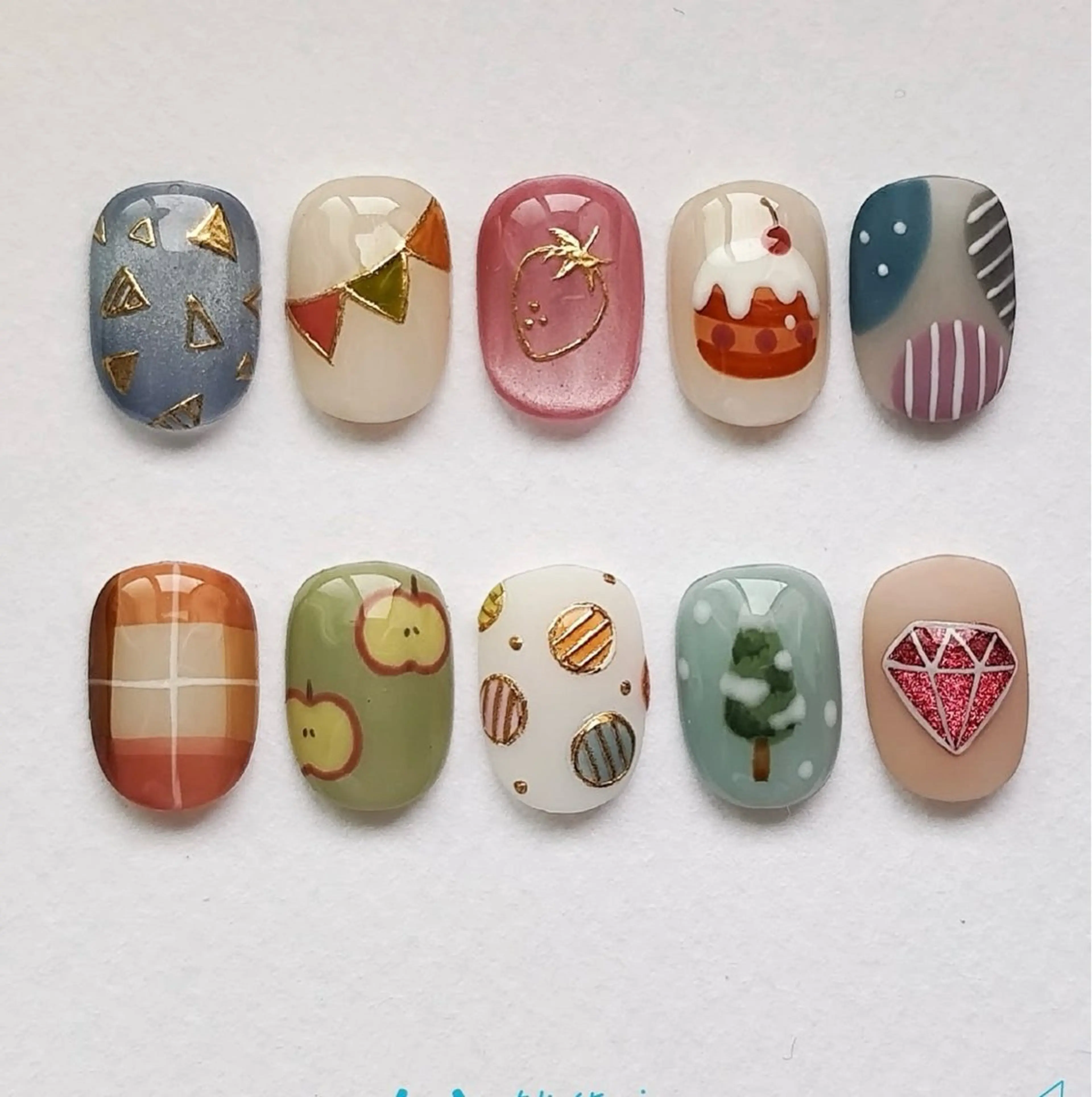 ネイル ハンドネイル eason chenのネイルデザイン