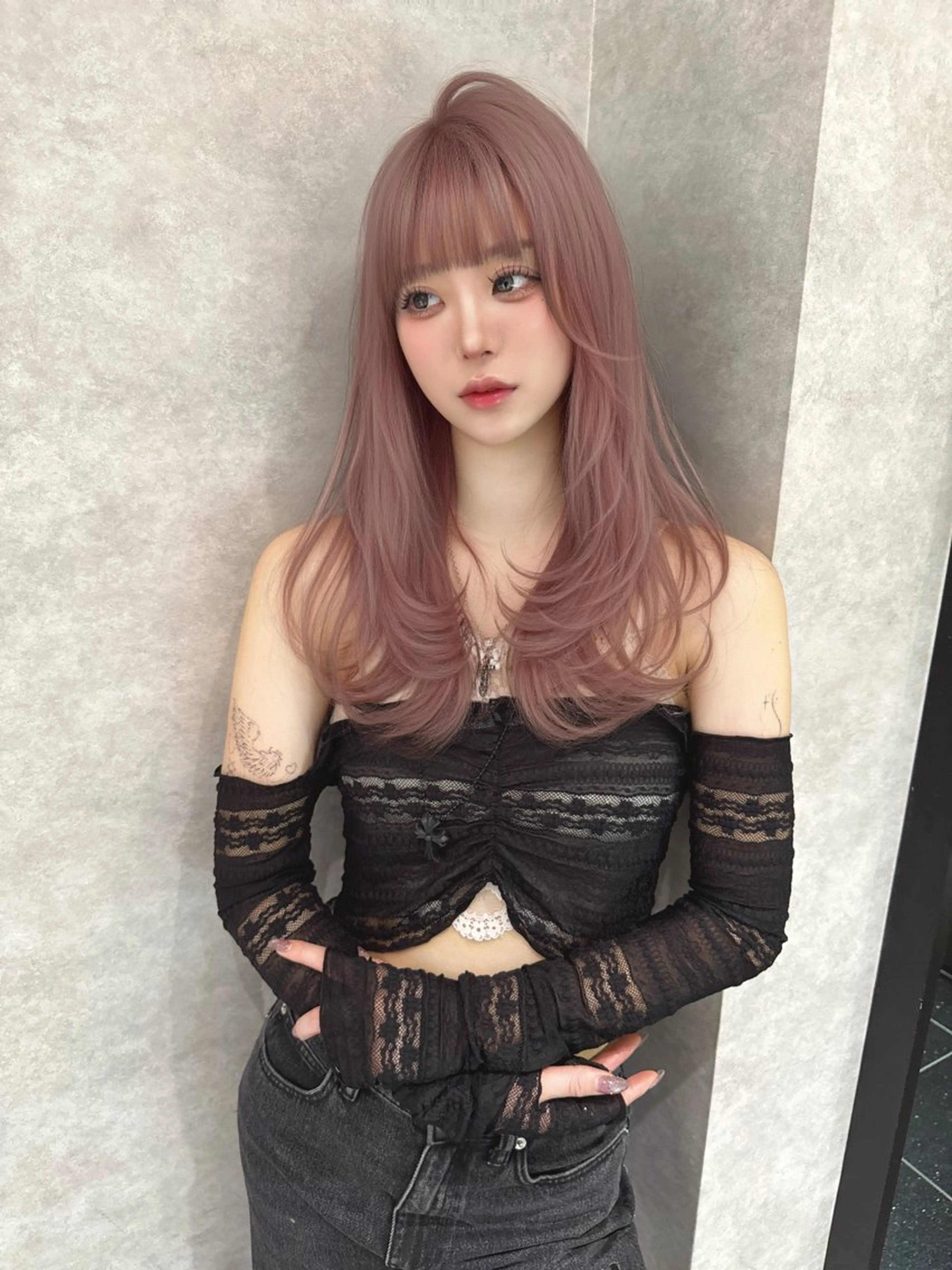 カラー ヘアカラー トリートメント Yuto 髪質改善 /透明感カラーのヘアスタイル