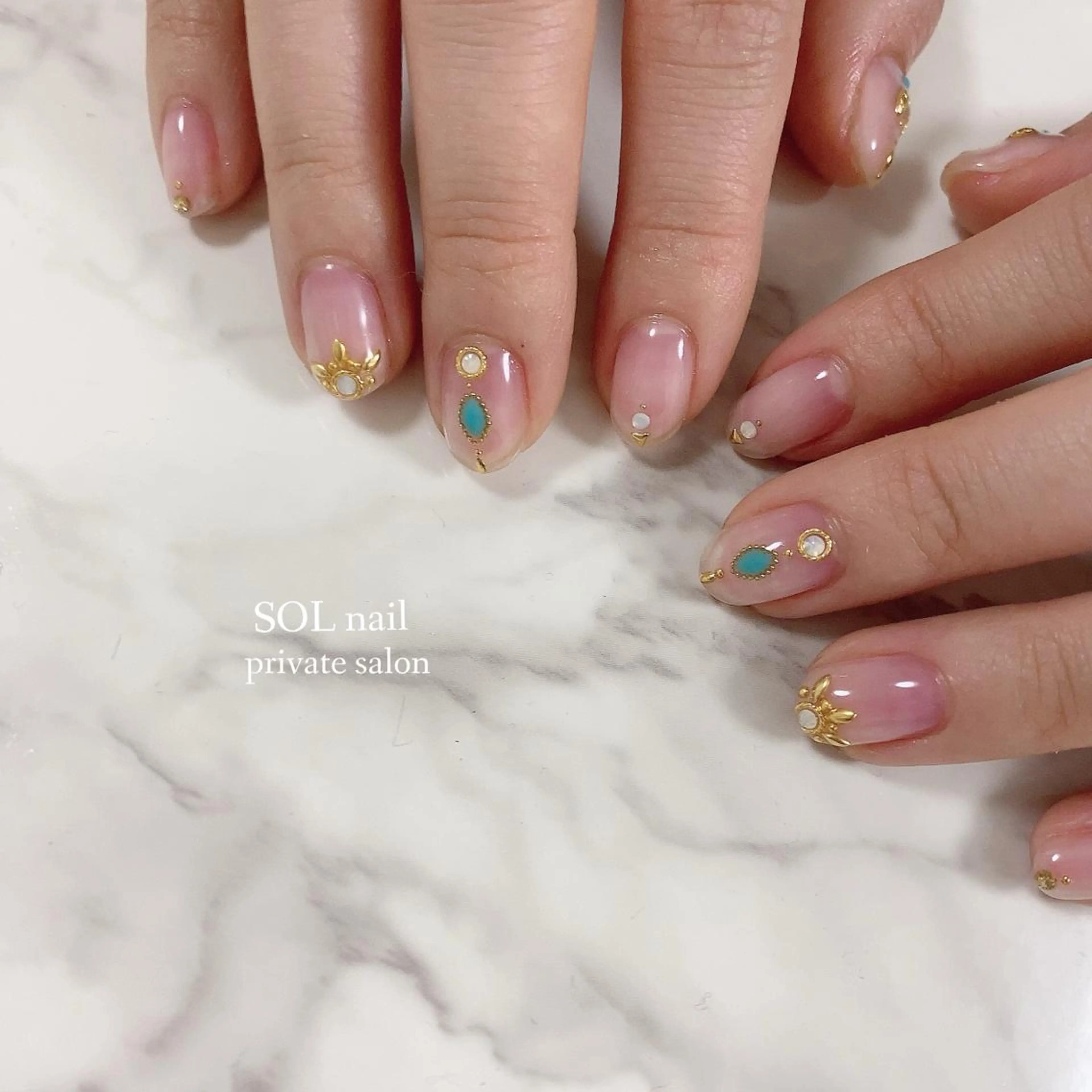 ネイル SOL NAILのネイルデザイン