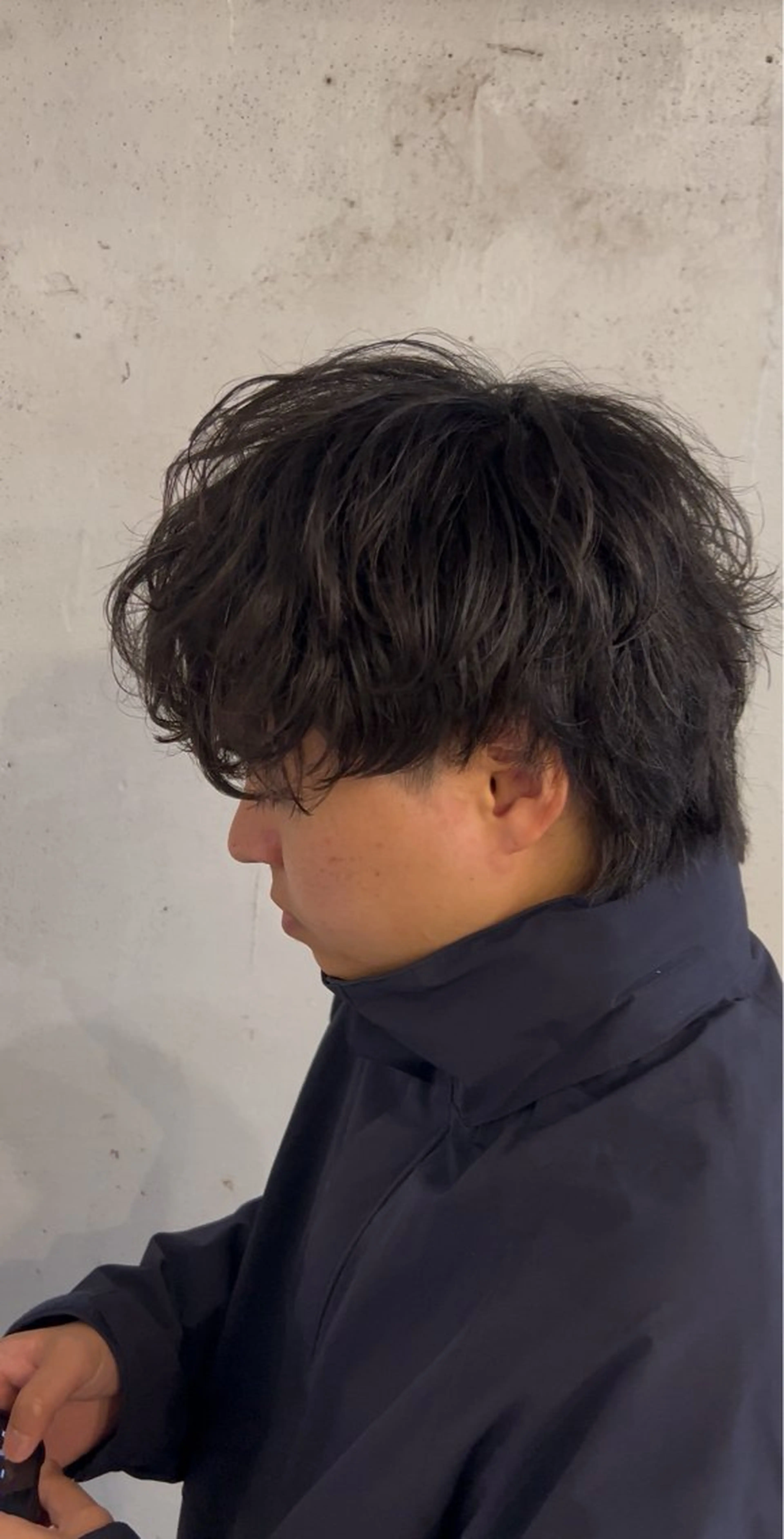 ショート カット パーマ メンズ特化美容師 ‼️　永留　卓己のヘアスタイル