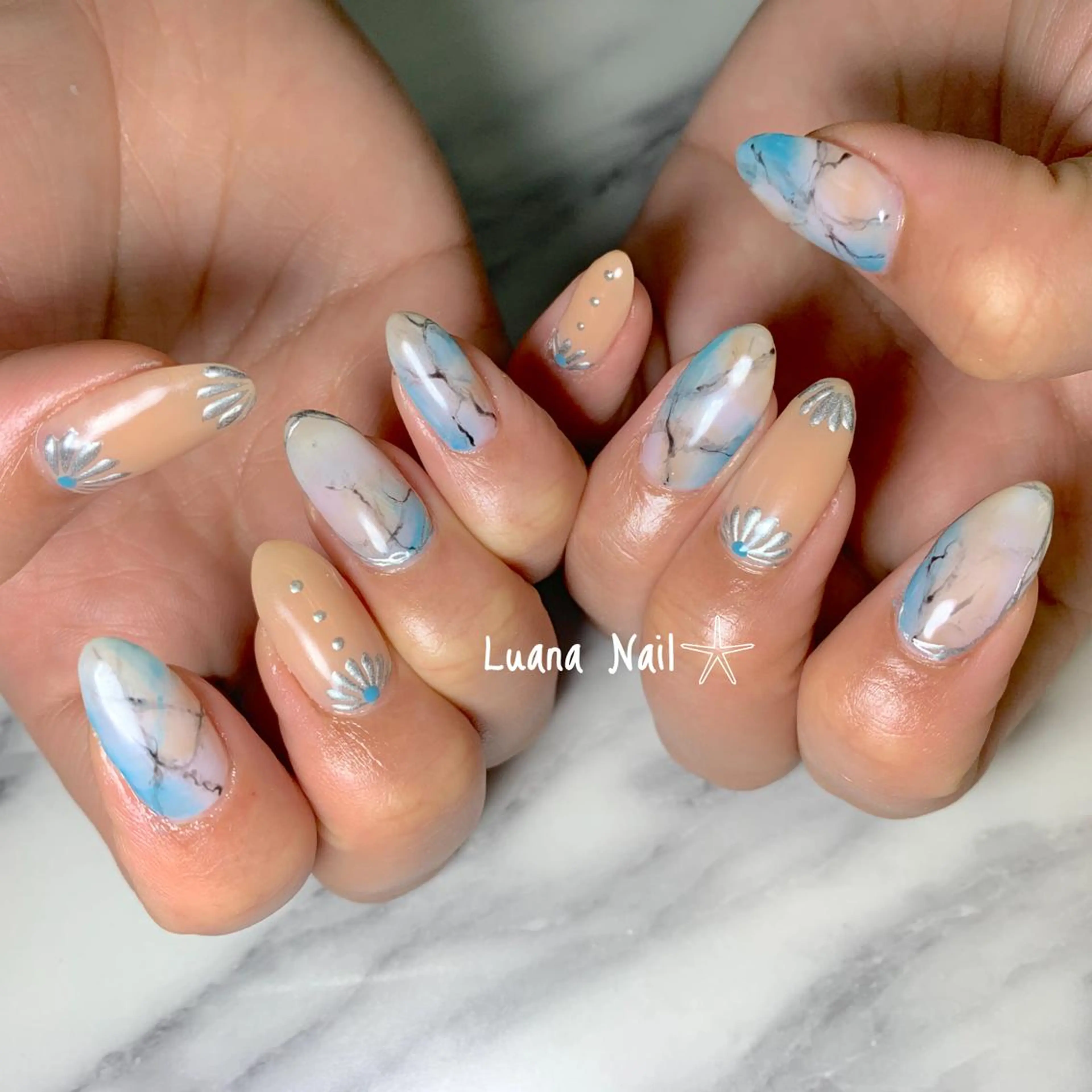 ネイル ハンドネイル BeauJu by Luana Nailのネイルデザイン