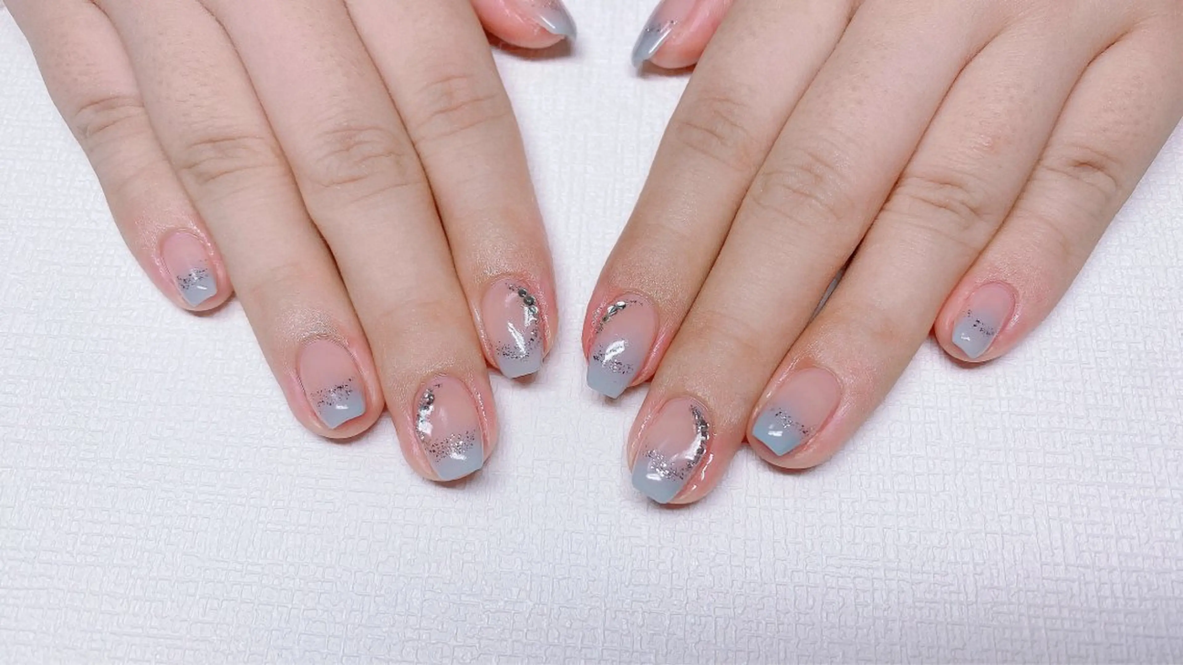 ネイル 長さ出し フットネイル ジェルネイル 韓国ネイル マグネットネイル Nail Annのネイルデザイン