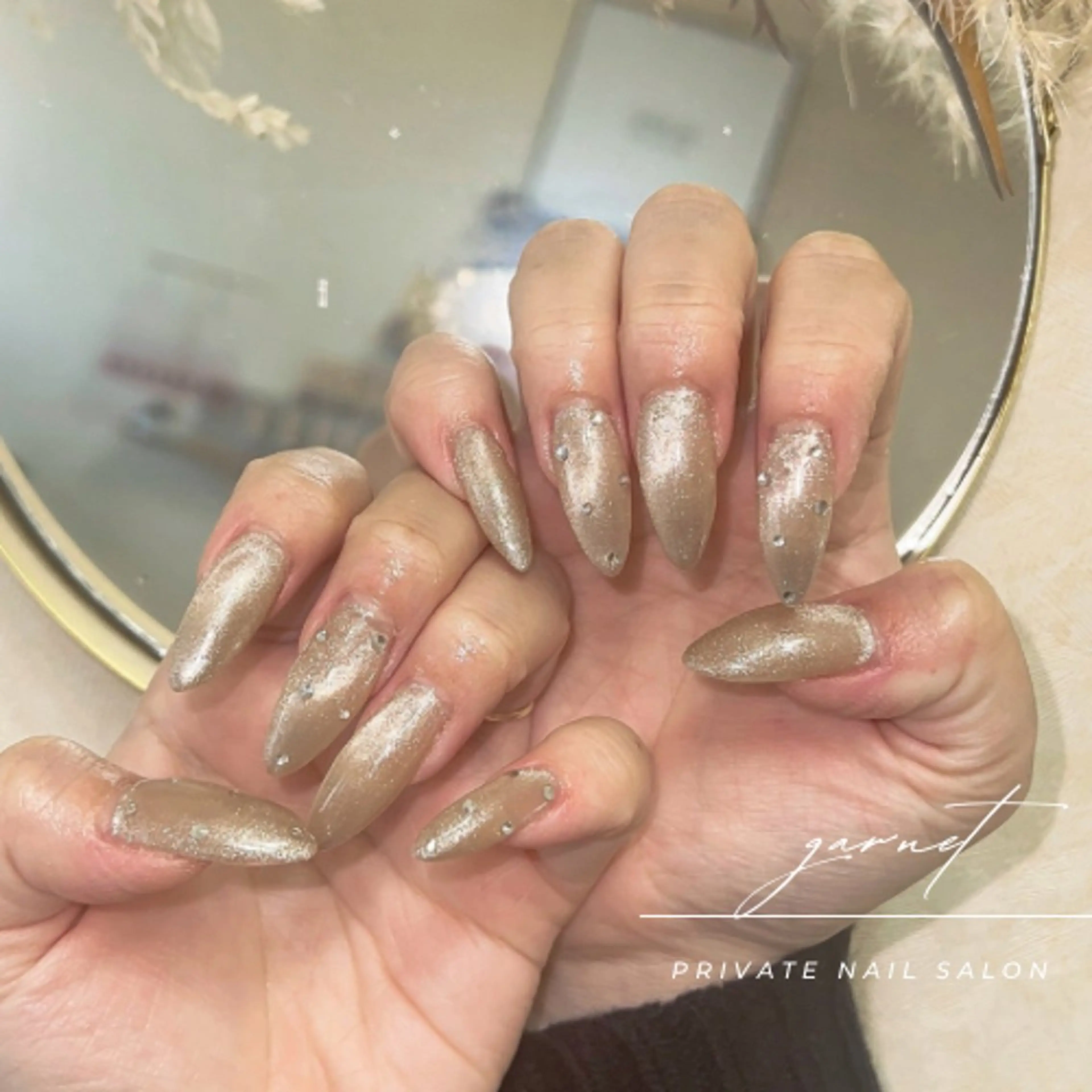 ネイル ハンドネイル Garnet nailのネイルデザイン