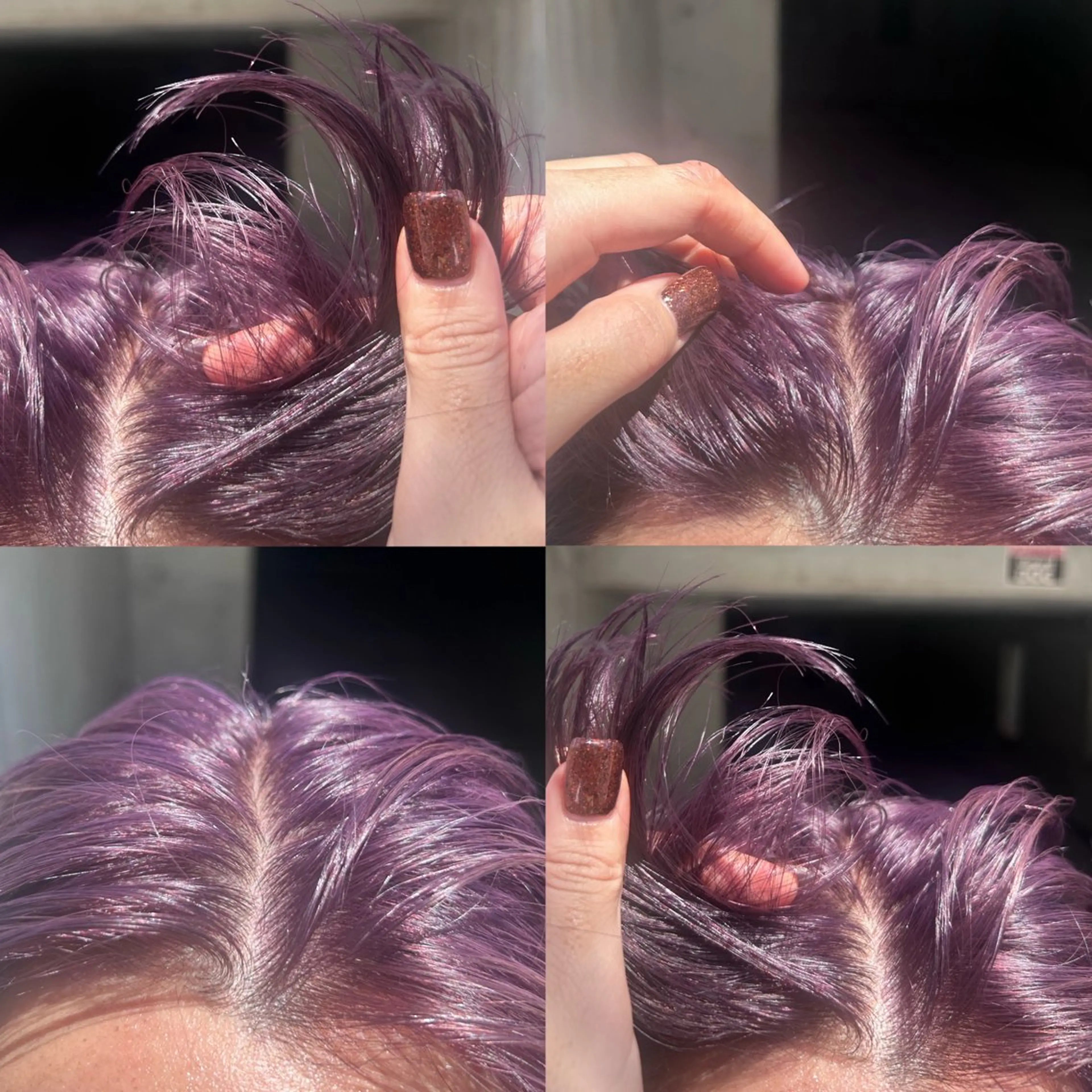 カラー かがやしづ ⭐️ハイトーンのヘアスタイル