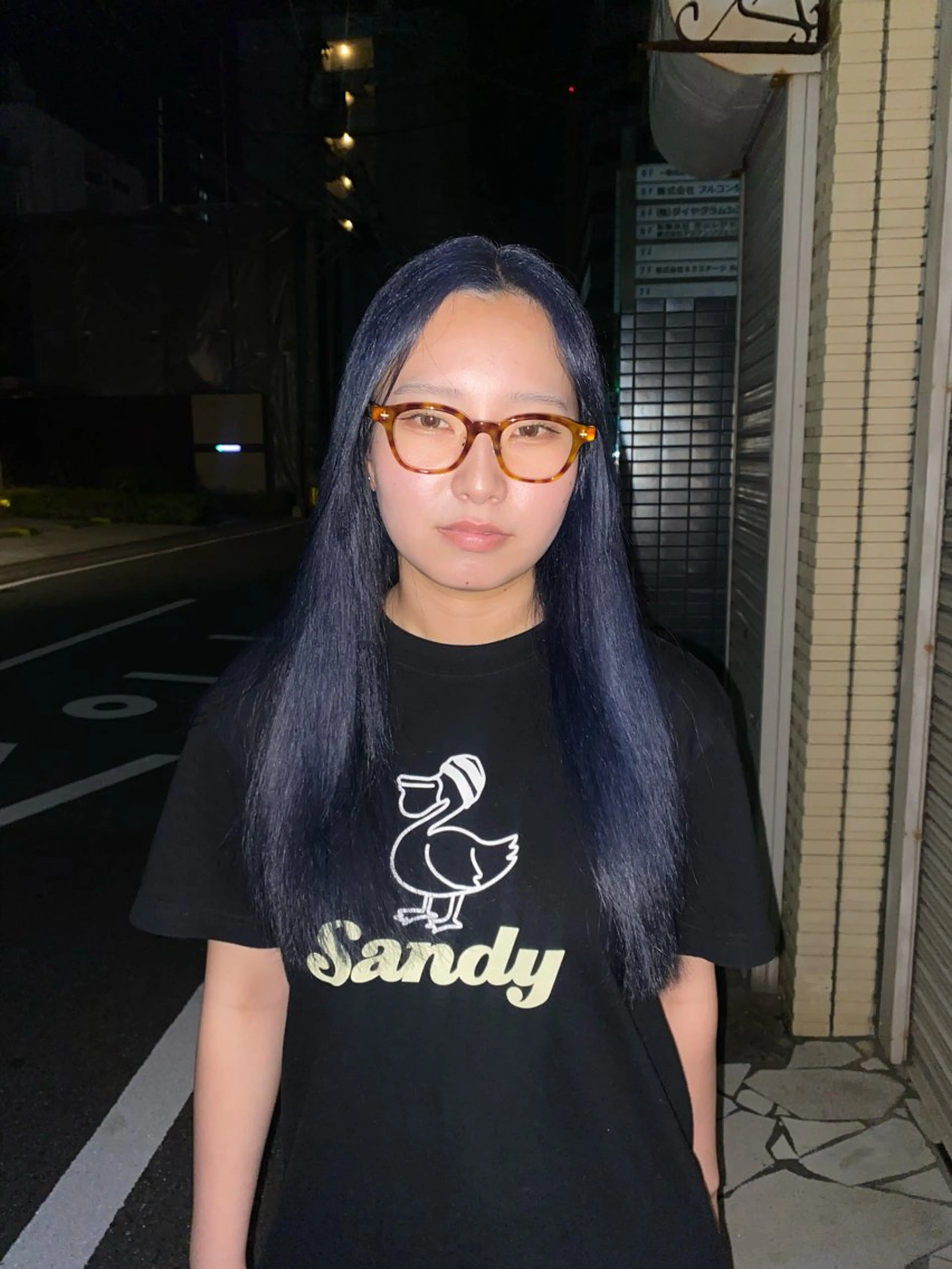 ロング カラー ブリーチ ヘアカラー ソノダ リコのヘアスタイル