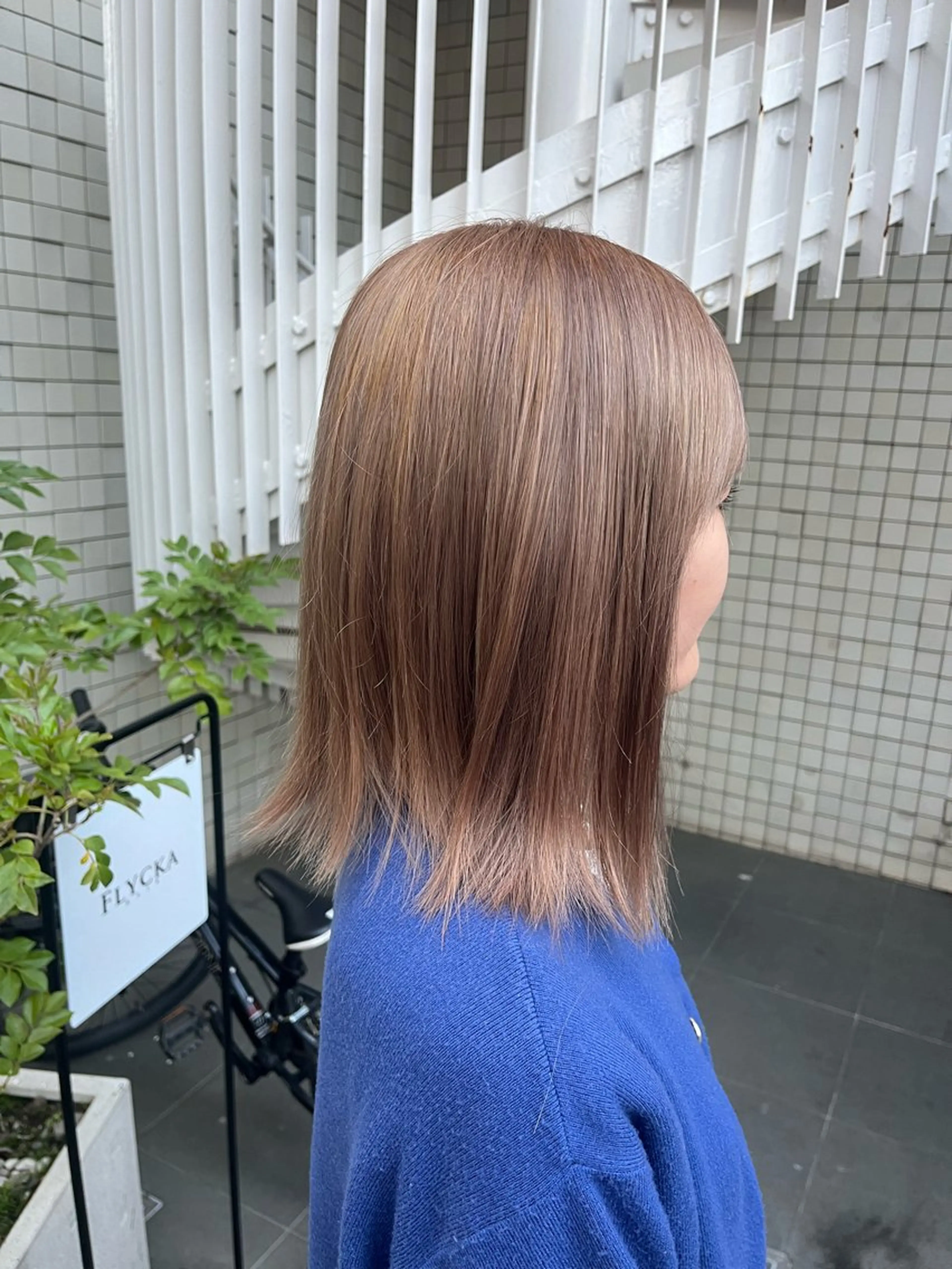 ミディアム ヘアカラー 似合わせカラー🪩 SAYA 👗のヘアスタイル