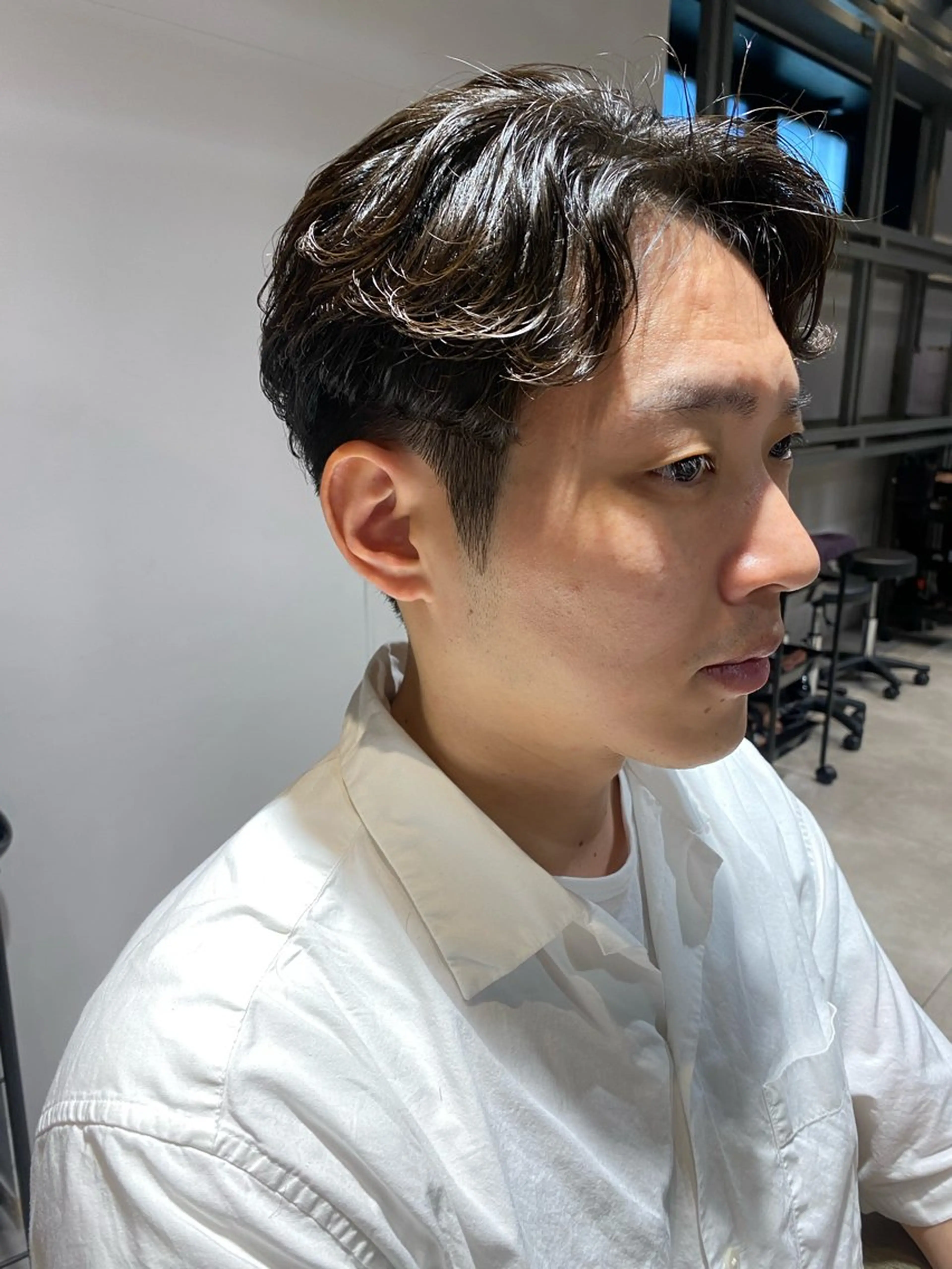 パーマ メンズ カット パーマ トリートメント 似合う髪型が 分からない方へのヘアスタイル