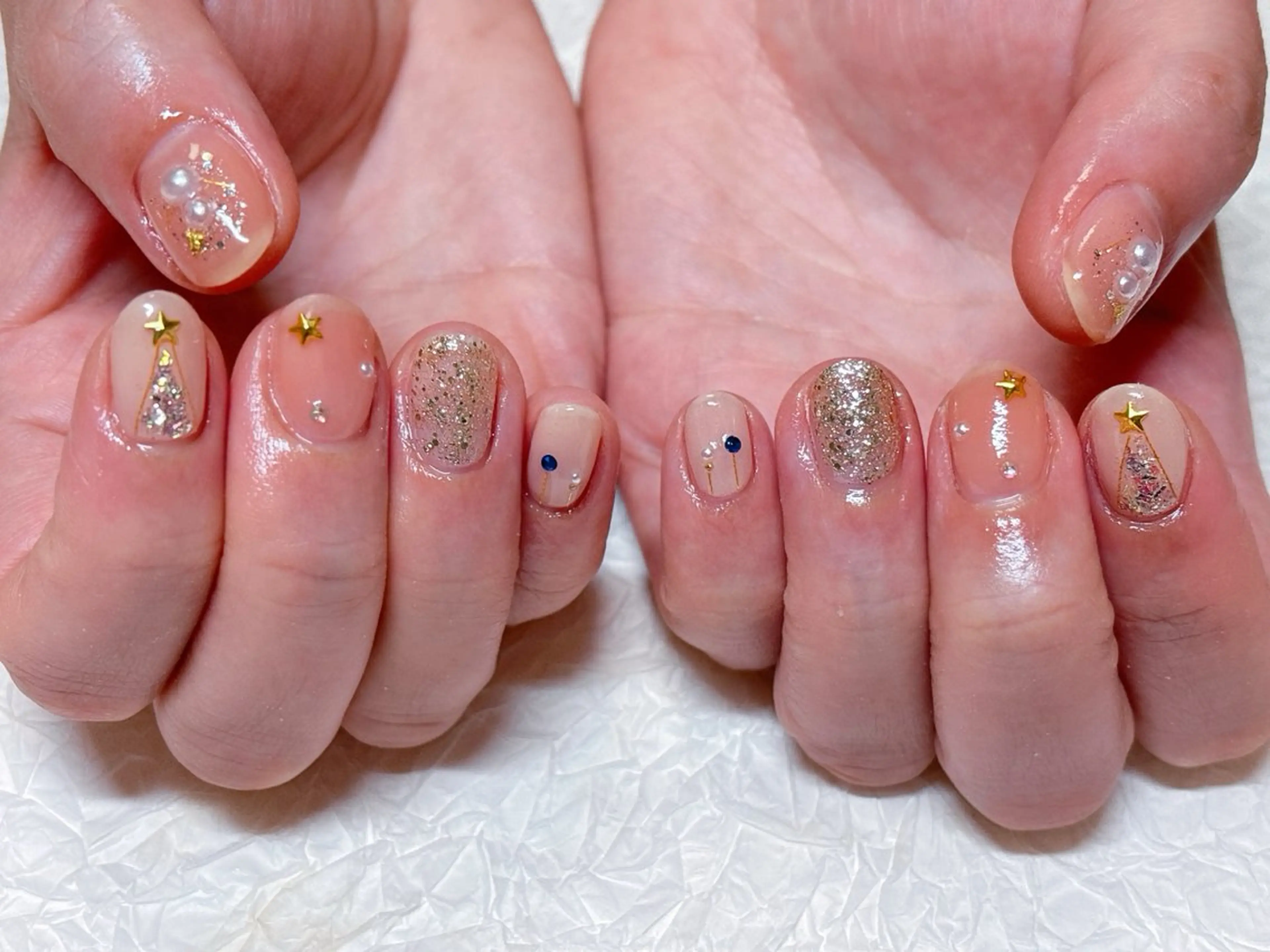 ネイル 冬ネイル クリスマス ゆ か_Nails💫のネイルデザイン