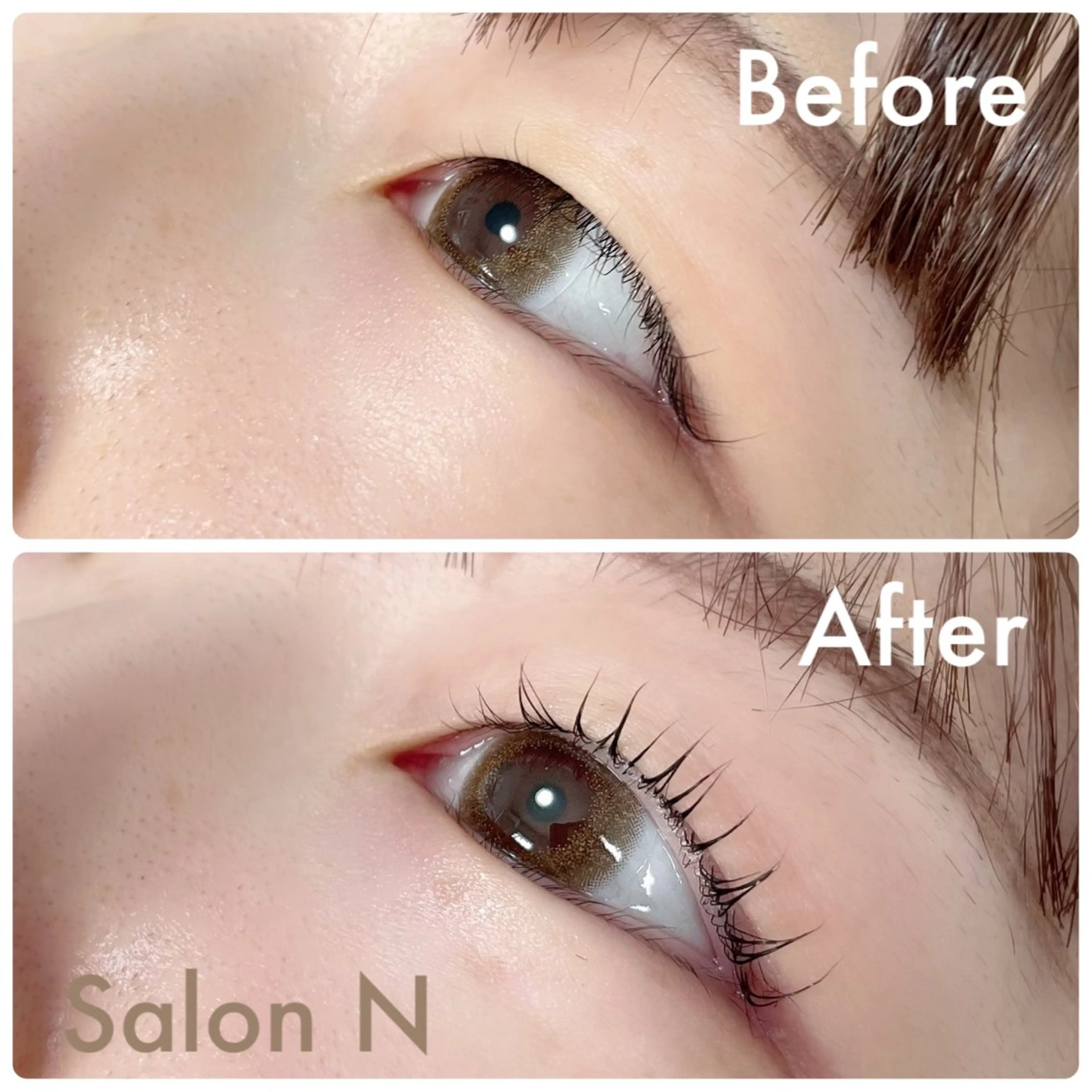 マツエク・マツパ 一重×まつ毛パーマ Lash  Lift Salon Nのマツエク・マツパデザイン