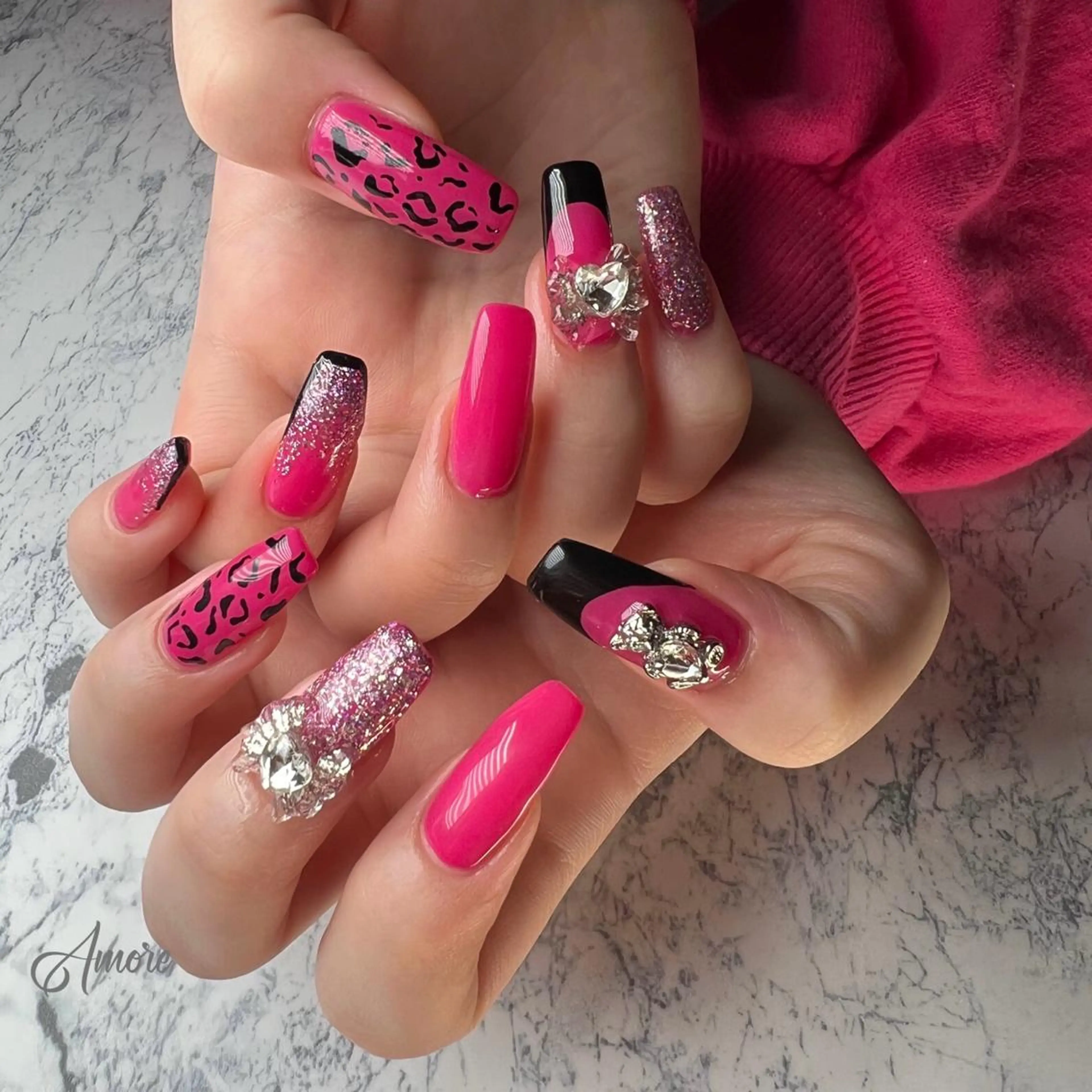 ネイル ジェルネイル 韓国ネイル ミラーネイル オフィスネイル パラジェル You kyehwaのネイルデザイン