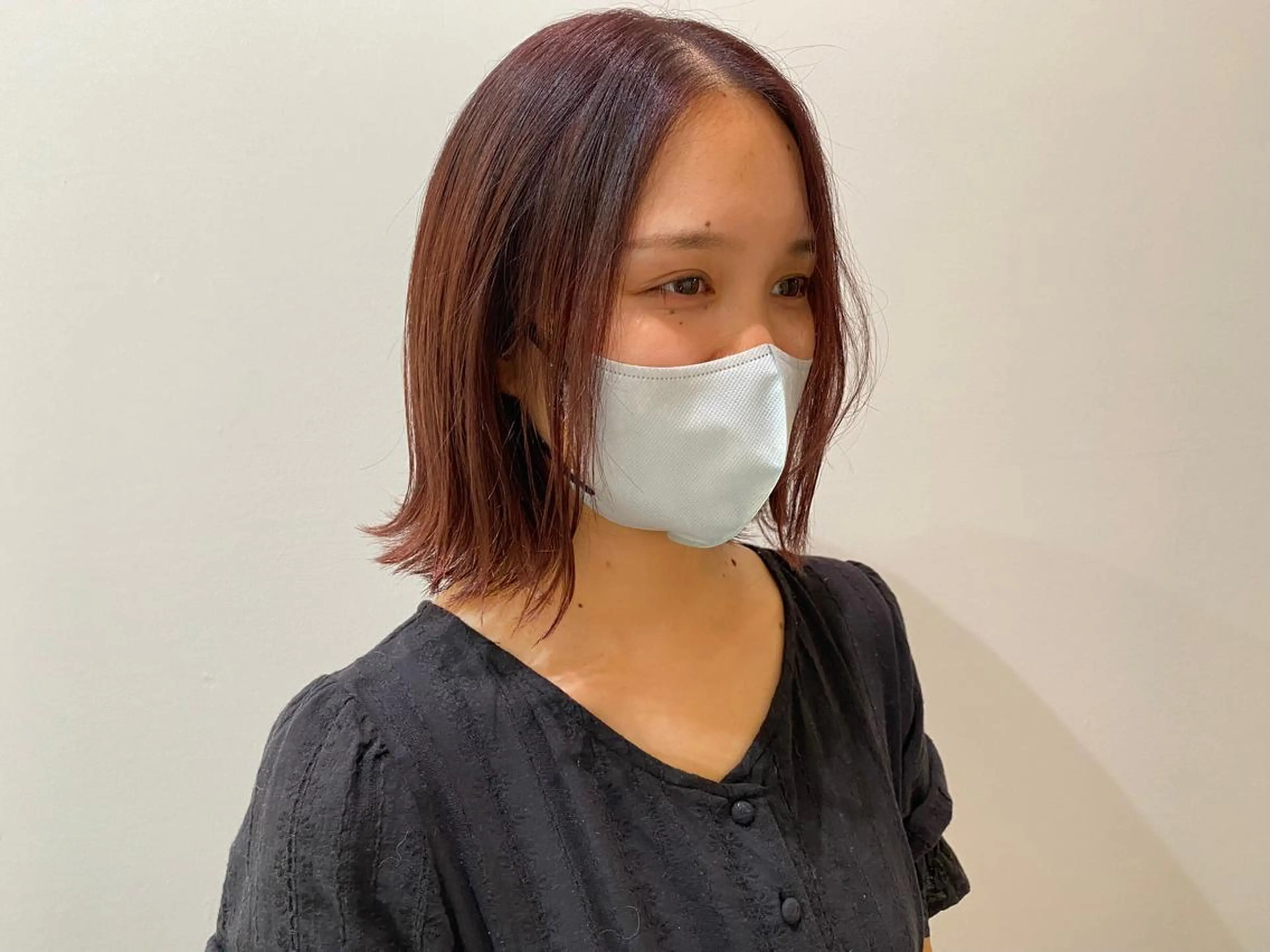 ミディアム カラー ブラウンカラー イルミナカラー ピンクカラー ピンクブラウン 髪質改善 カット ヘアカラー トリートメント CARICIA🌱 masaeのヘアスタイル