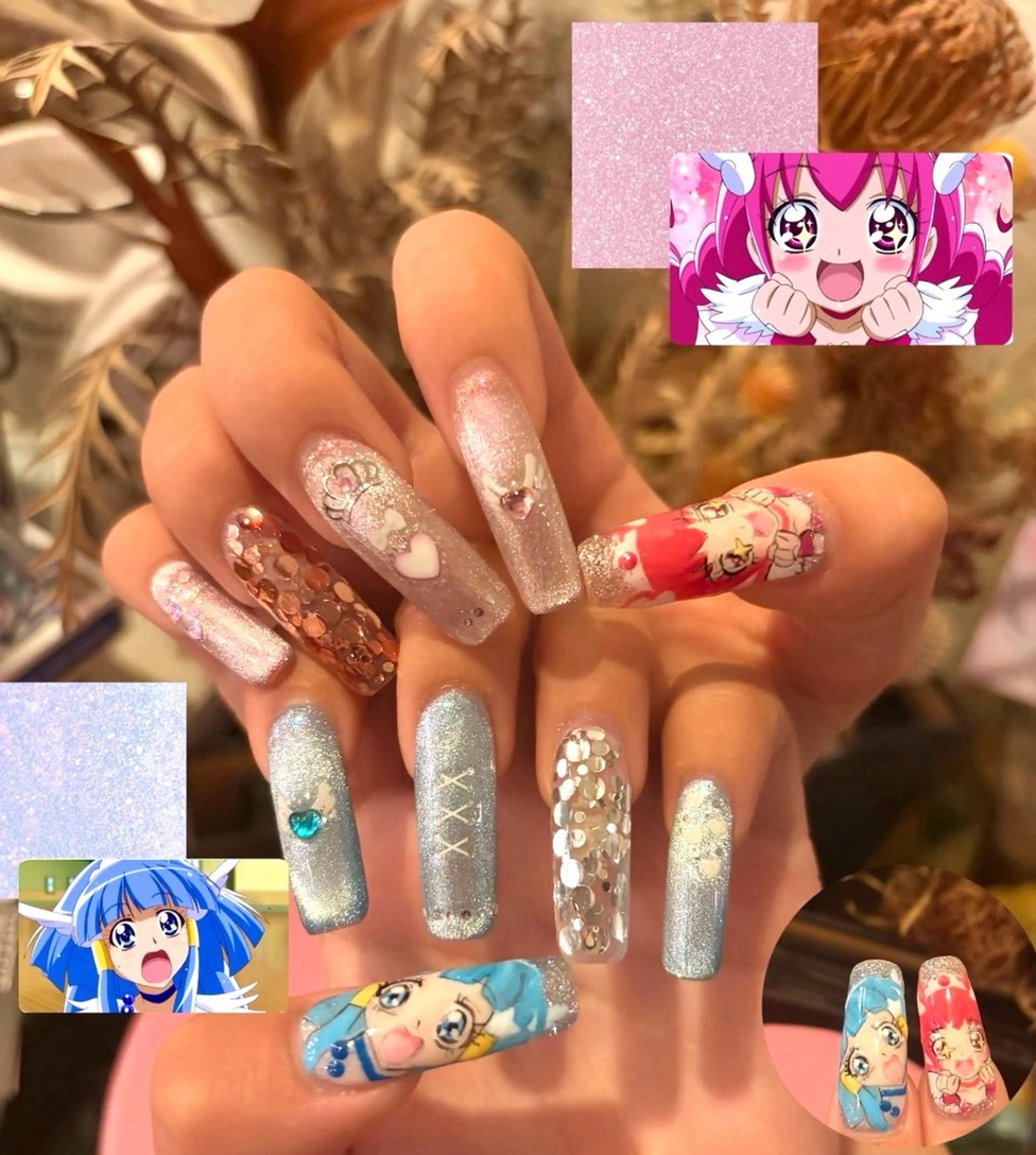 ネイル Lowé いちごのネイルデザイン