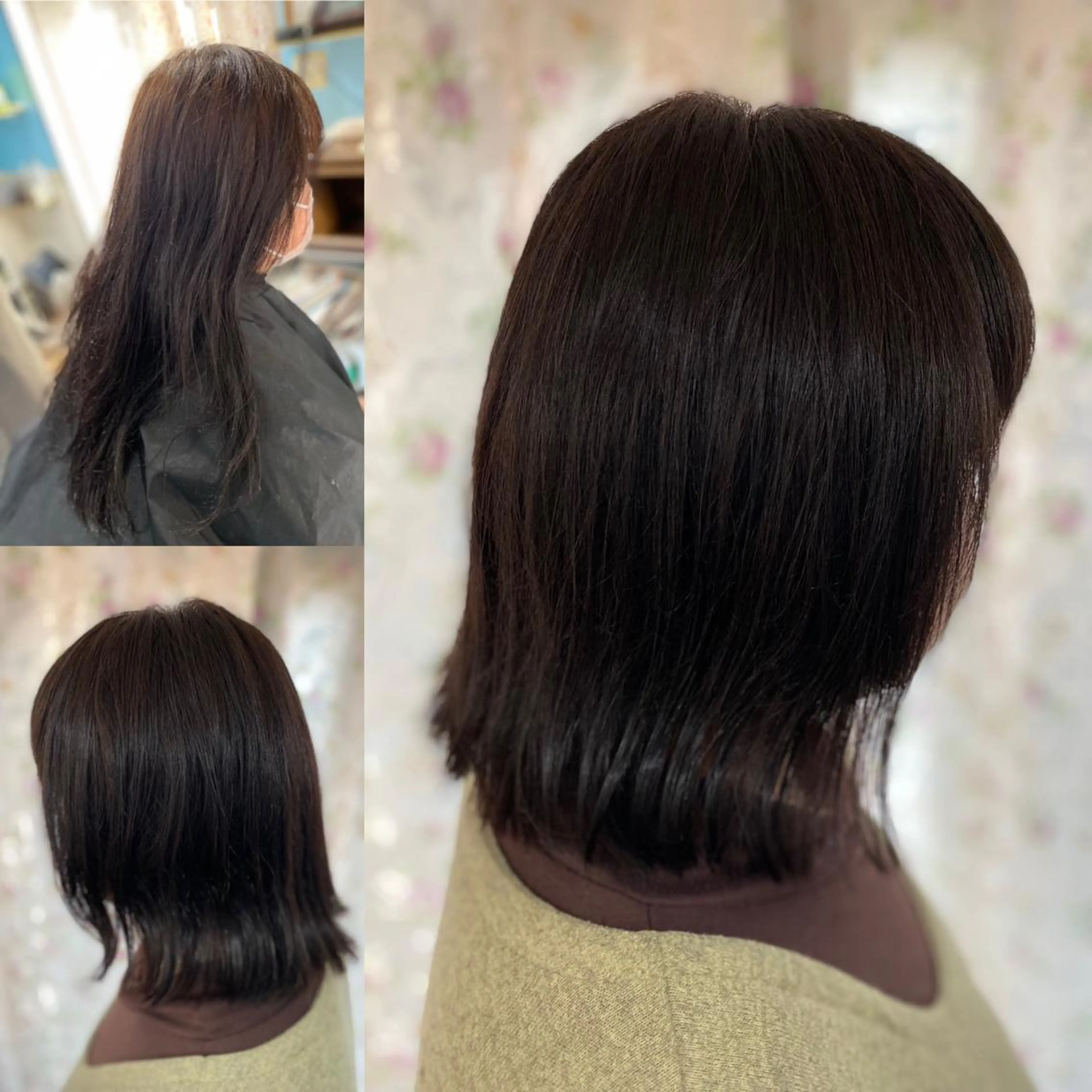 ミディアム くせ改善師 髪質改善師ゴトウのヘアスタイル