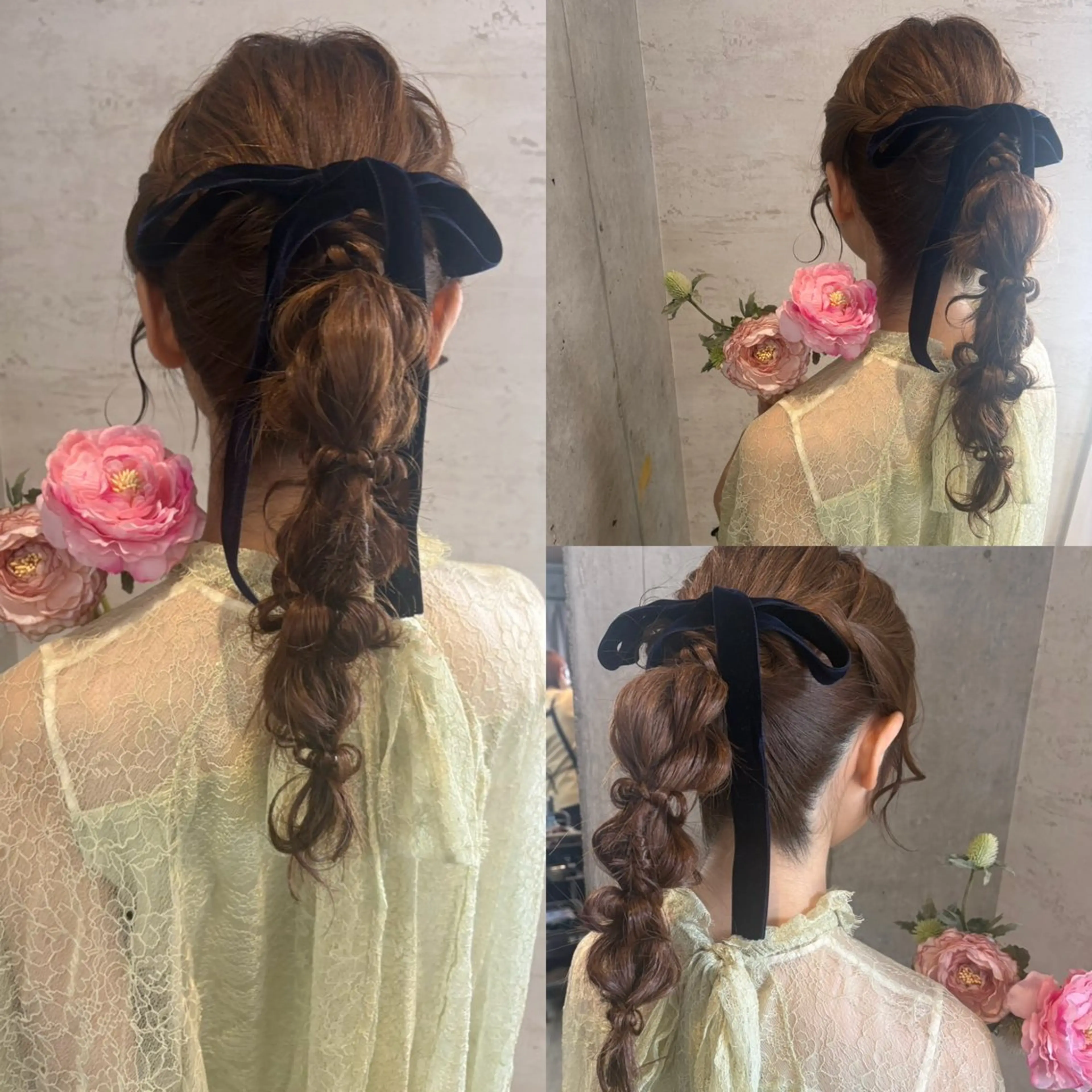 ロング ヘアアレンジ ヘアセット 美髪× ヘアセット✨Araiのヘアスタイル