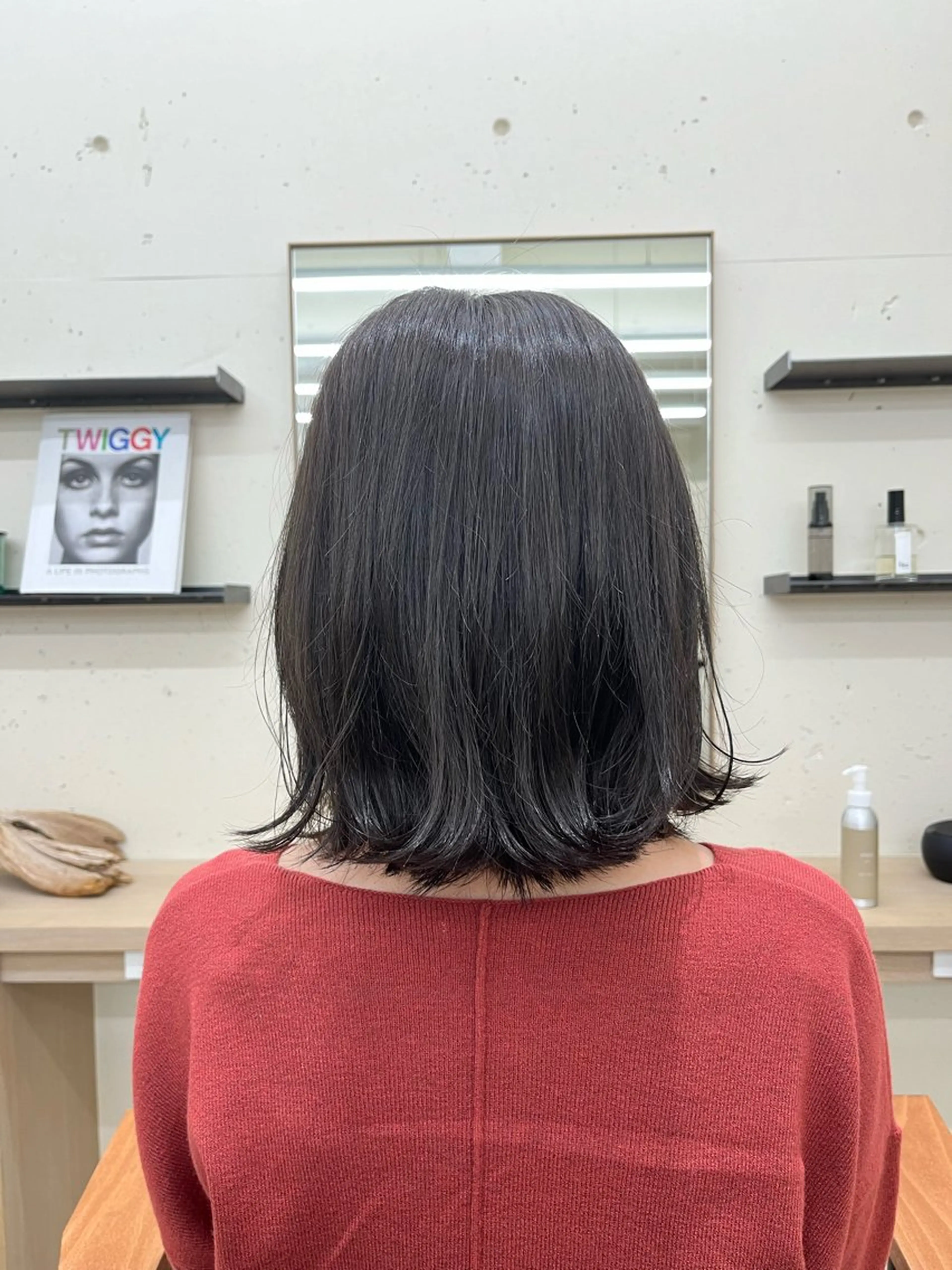 レディースカット（ボブ、ミディアム）の写真