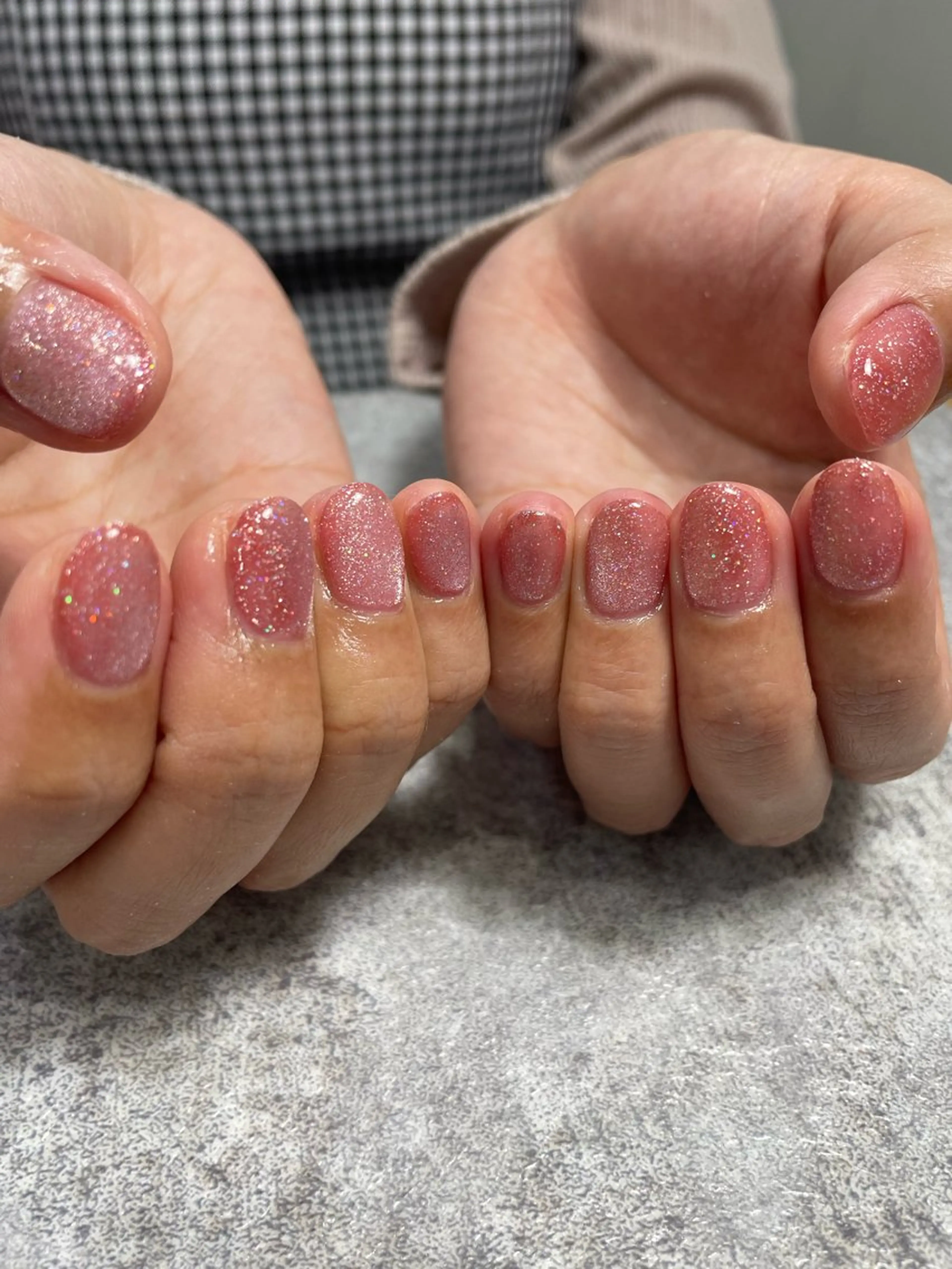 ネイル フラッシュネイル フラッシュマグ マグネットネイル ハンドネイル 【 Lea's 】 kaedeのネイルデザイン