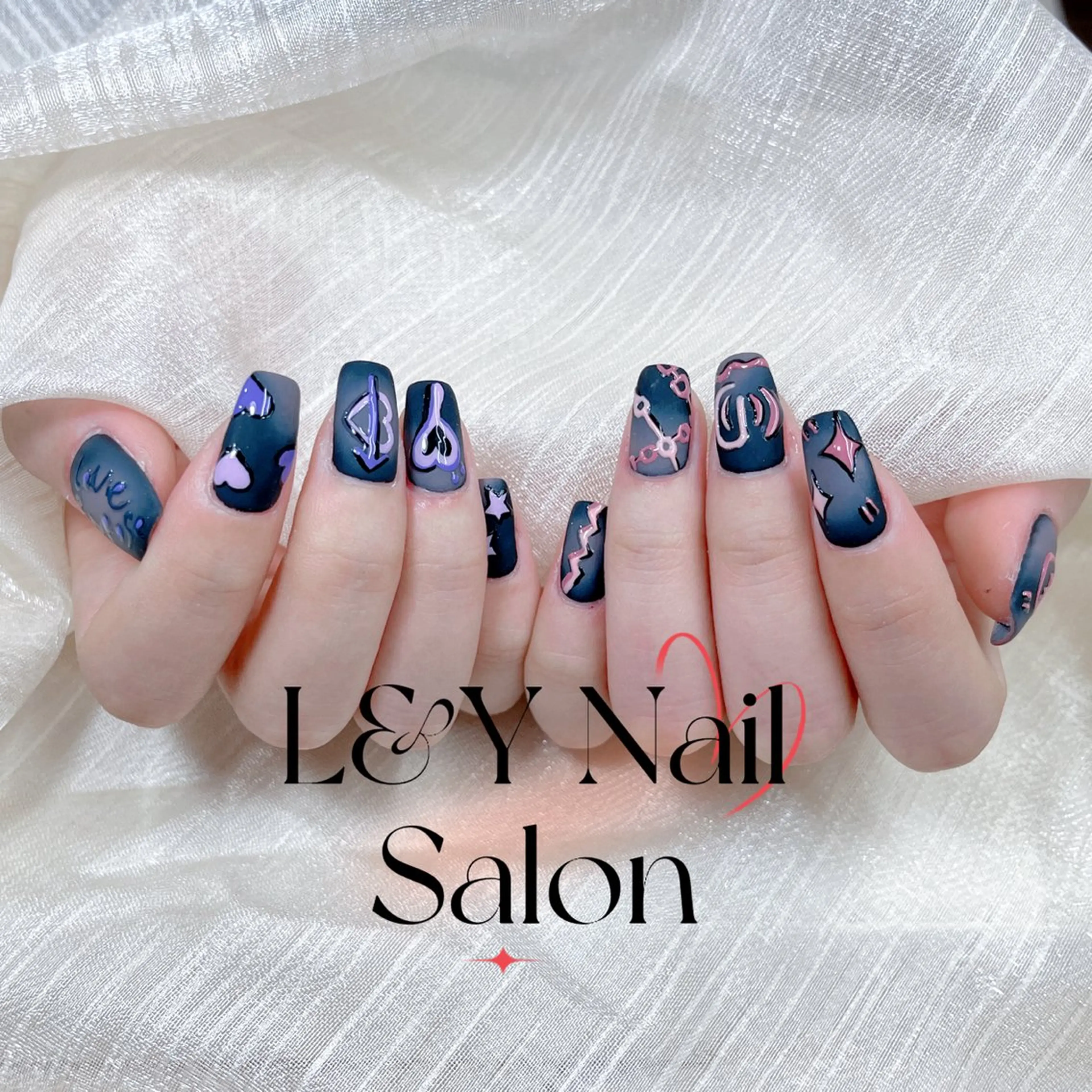 ネイル ハンドネイル ハンドケア L&Y Nail🎀 思雪のネイルデザイン