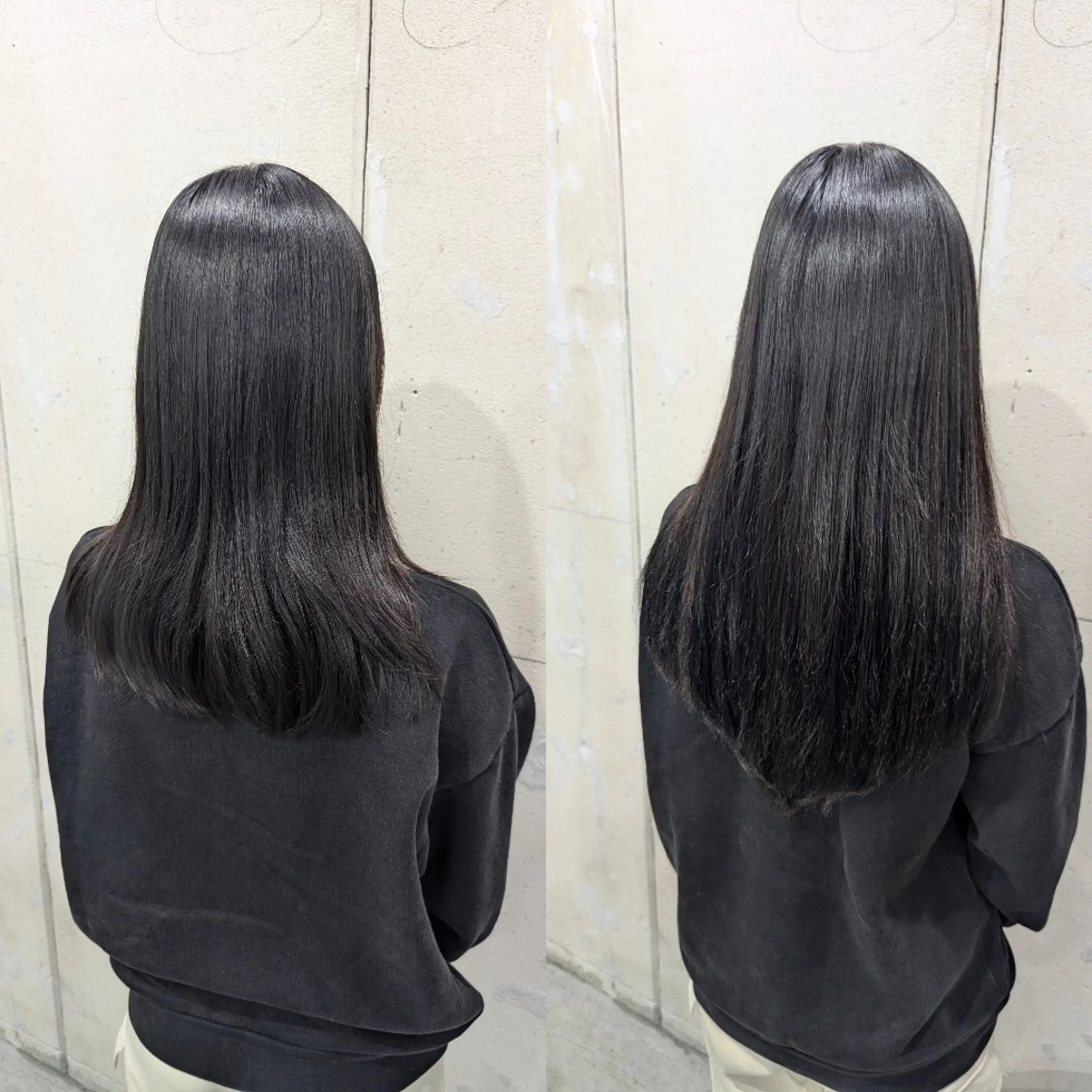 ロング 縮毛矯正 エクステ EDeN Ryo  りょう/福岡エクステのヘアスタイル