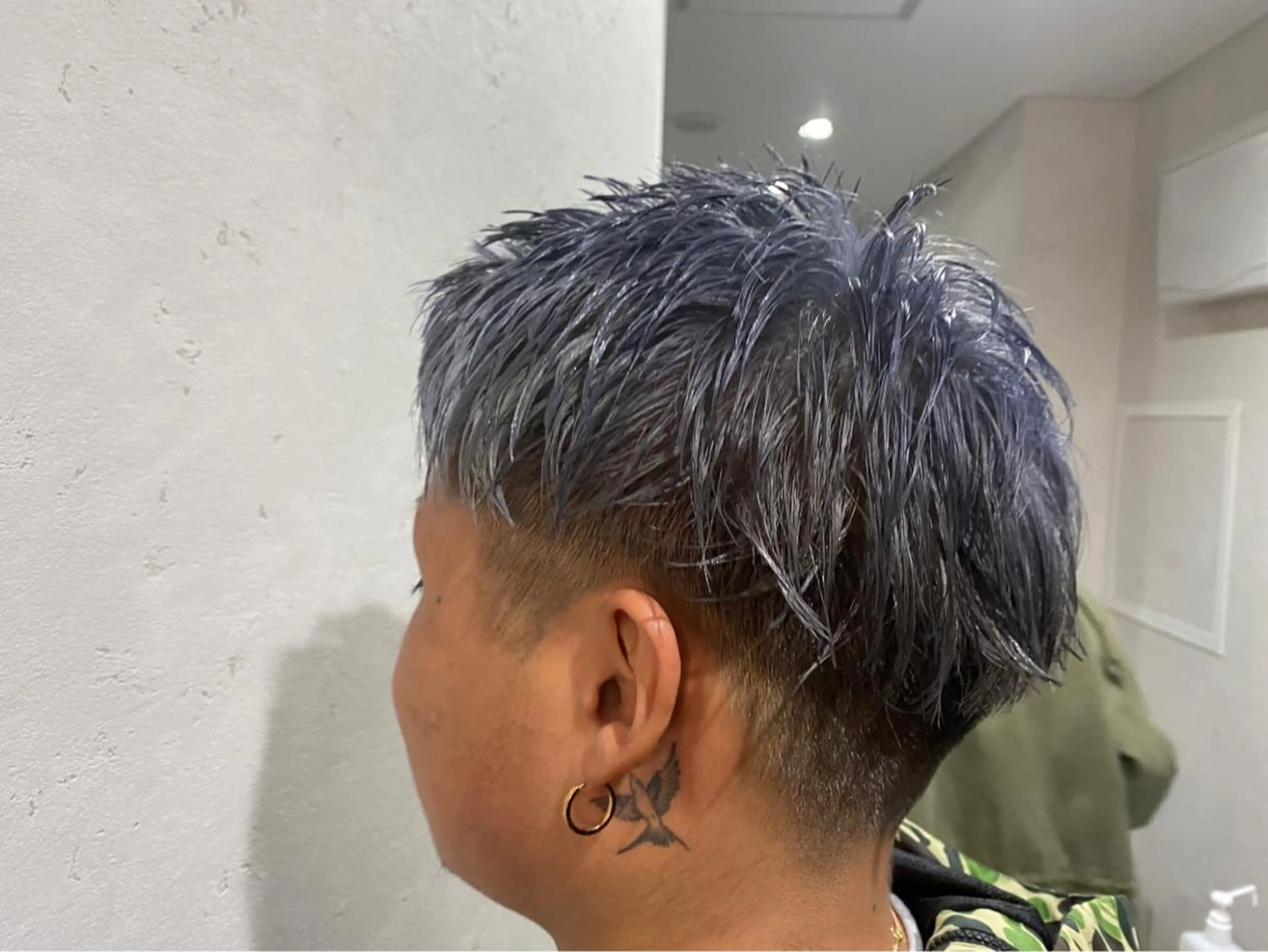 ショート カラー メンズ JOS所属・上野/エフェクトブリ ーチ✂︎touiのヘアスタイル