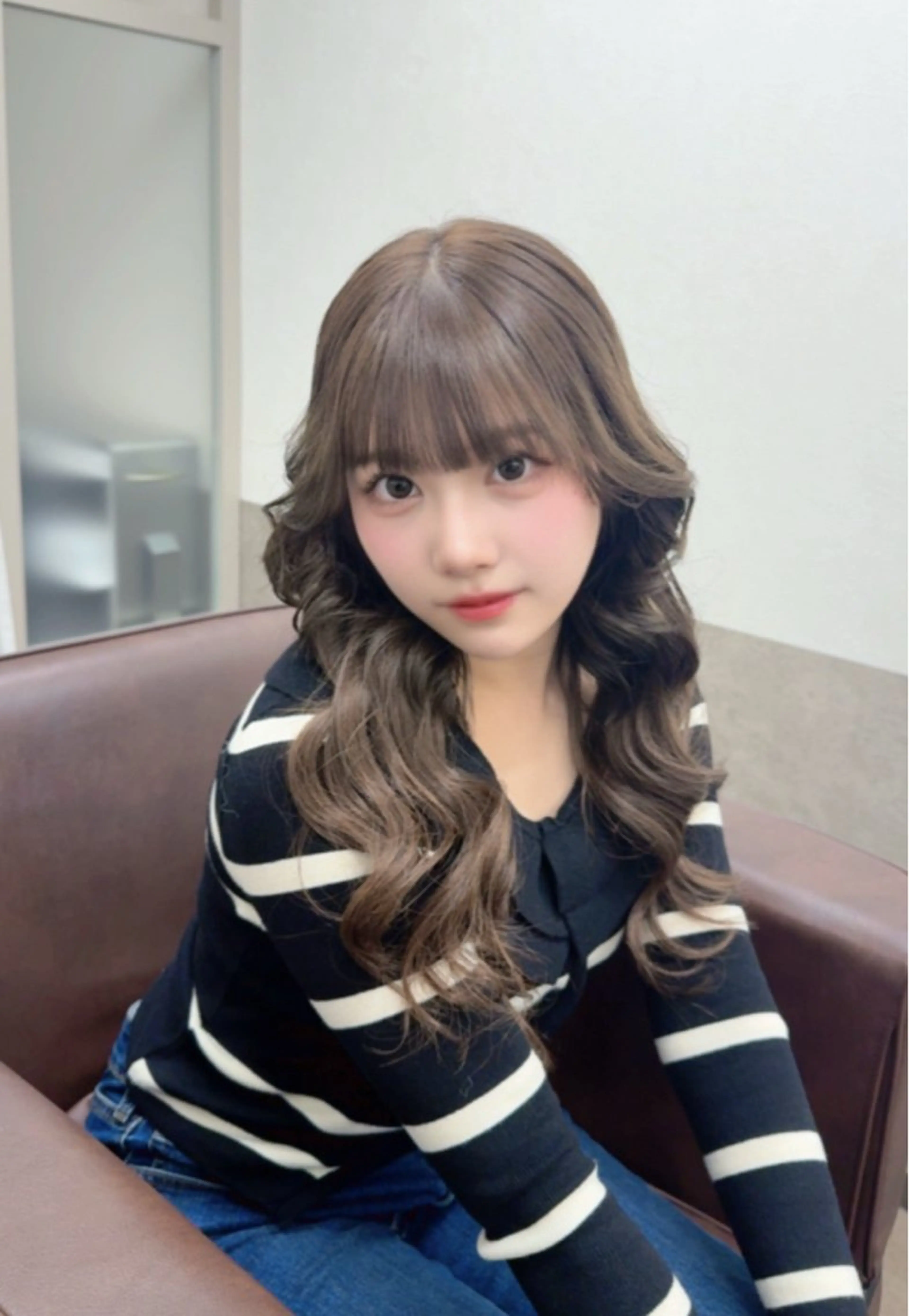 ロング カラー カット ヘアカラー トリートメント エクステ レイヤーカット/ 縮毛矯正🇰🇷早坂のヘアスタイル