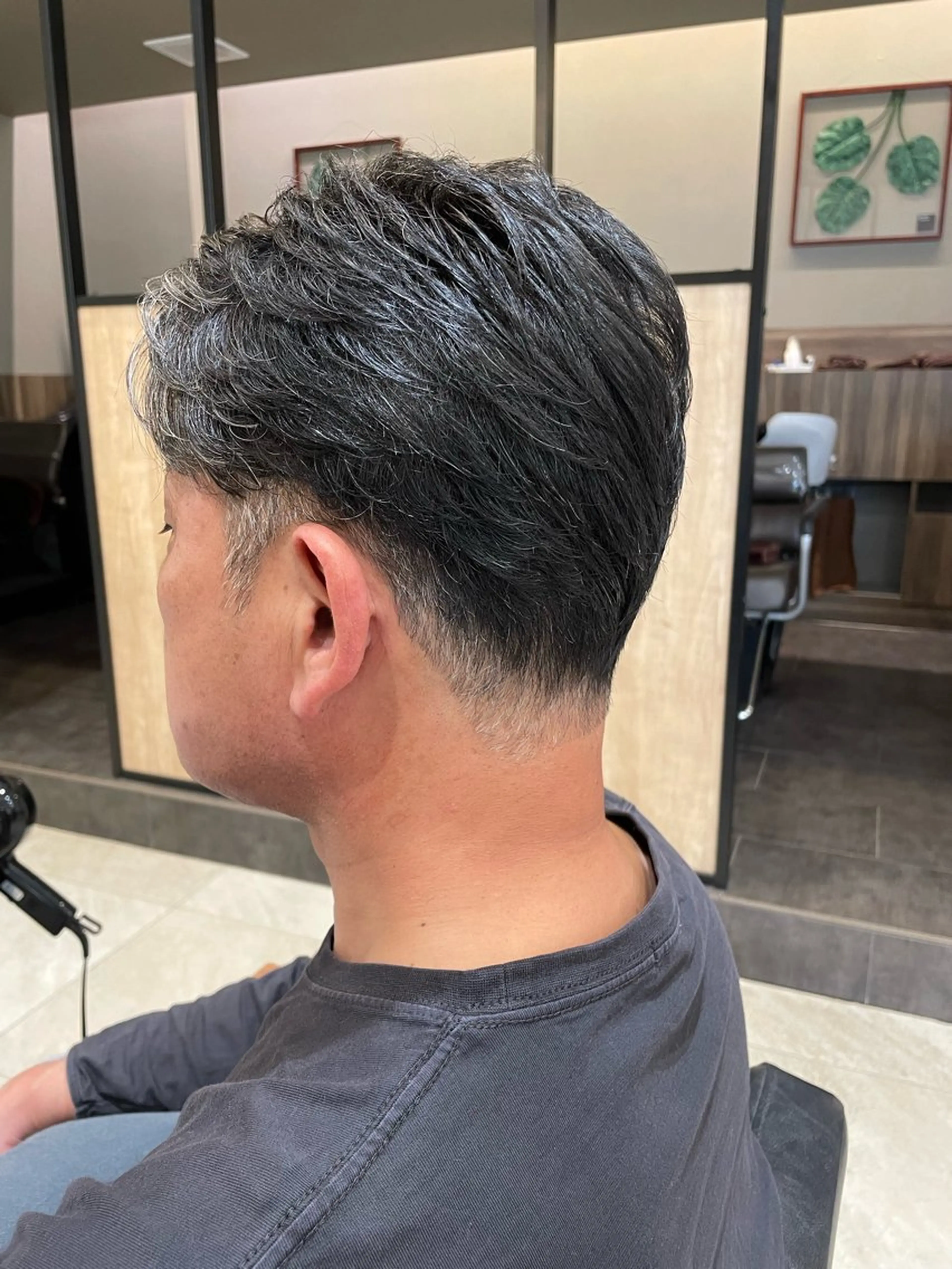 ショート メンズ 野水 隆雅のヘアスタイル