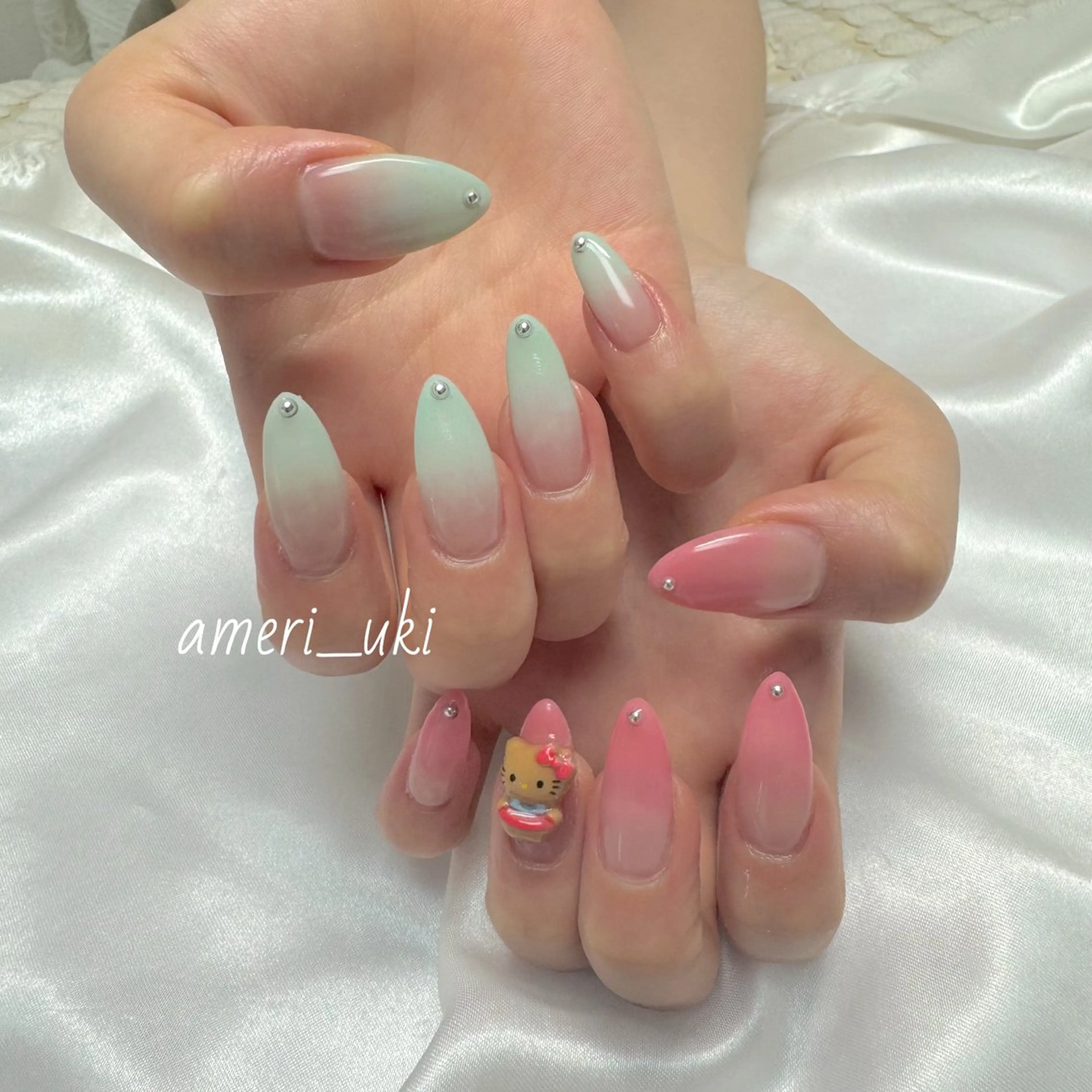 ネイル ハンドネイル Ameri nail /UKIのネイルデザイン