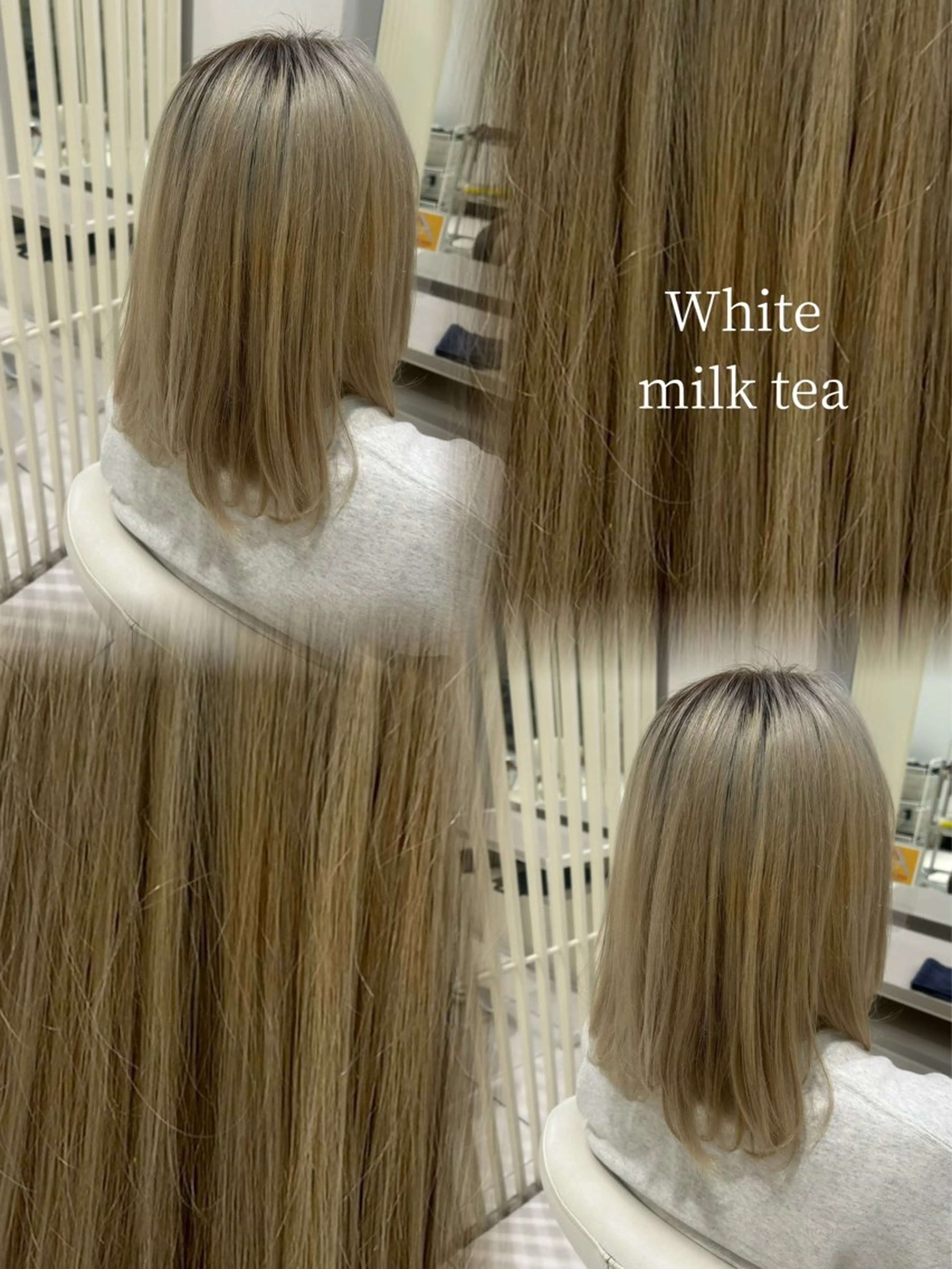 ミディアム ボブ 中嶋 礼愛のヘアスタイル