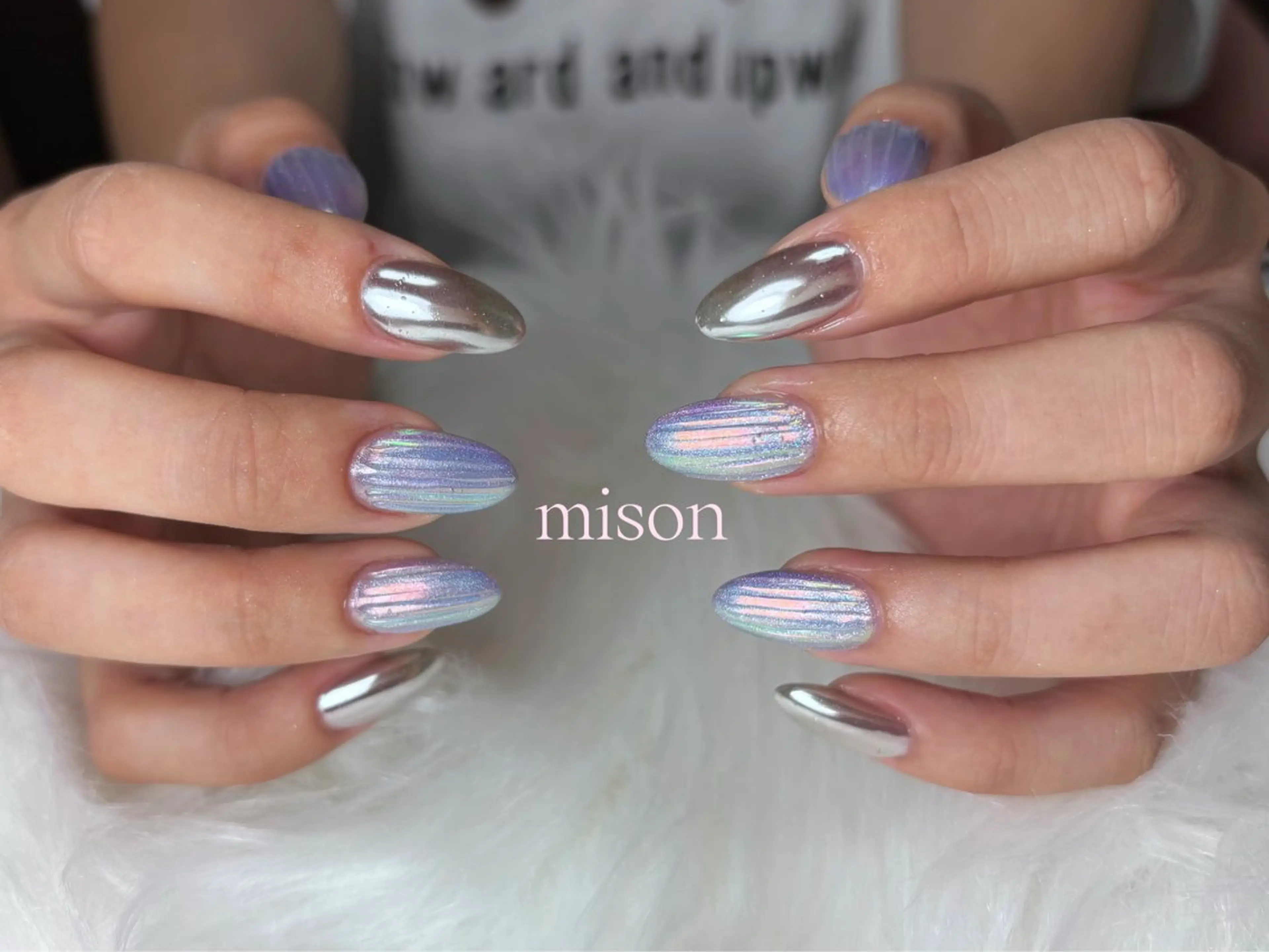 ネイル mison 安形友花のネイルデザイン