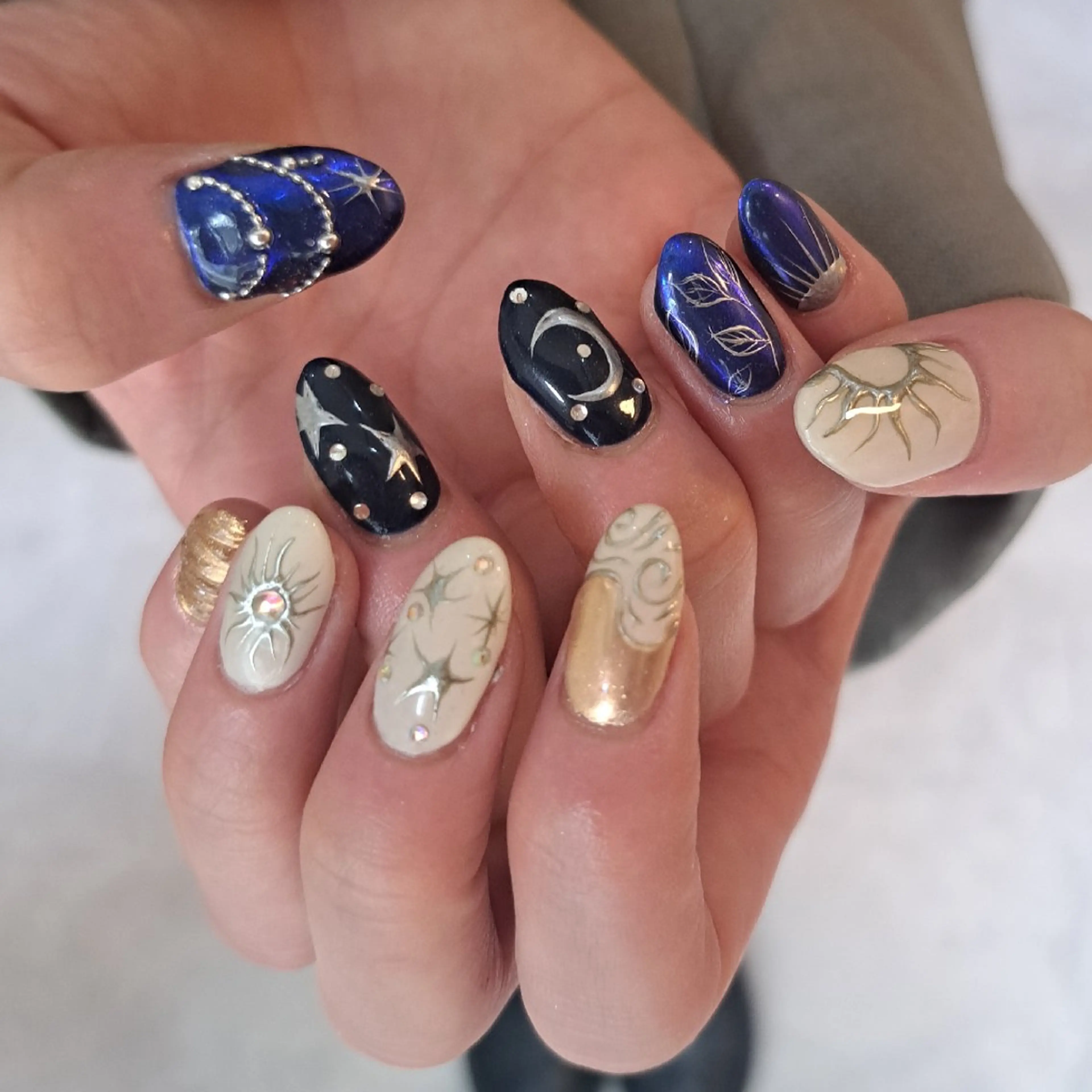 ネイル アートネイル ジェルネイル 持ち込み ハンドネイル Nail mood デザイン持ち込みokのネイルデザイン