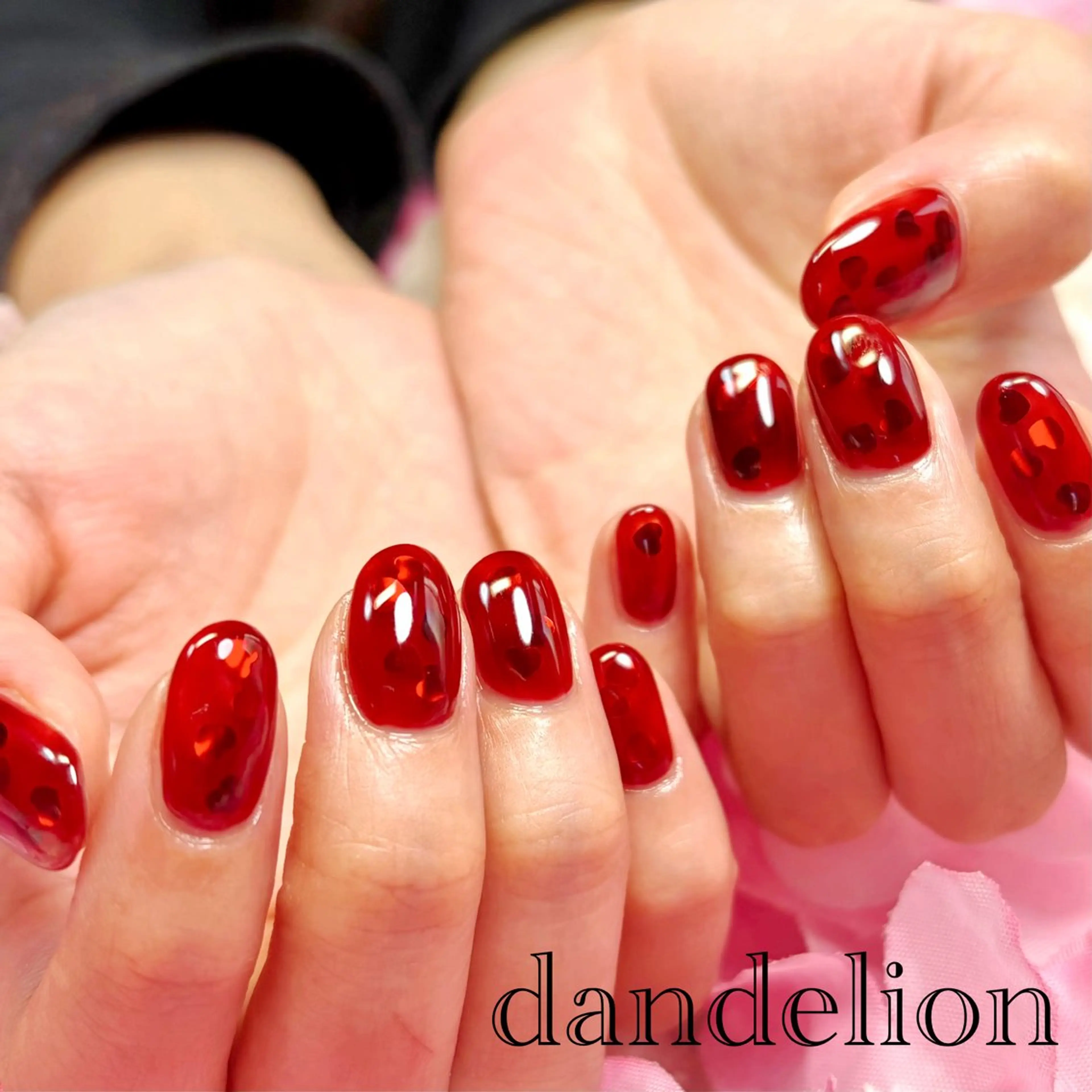 ネイル ハンドネイル ハンドケア dandelion ダンデライオンのネイルデザイン