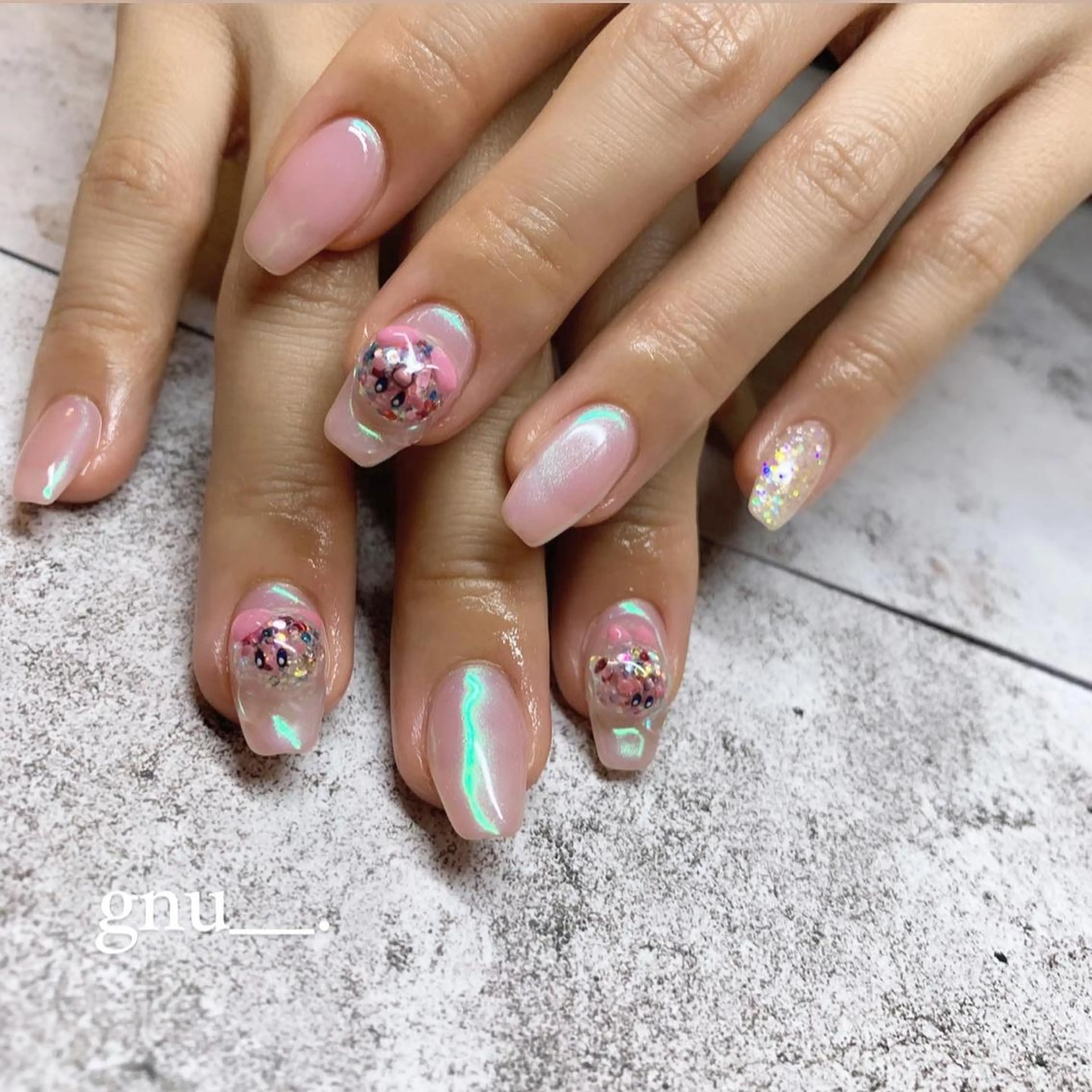 ネイル ハンドネイル gnu__. nailのネイルデザイン