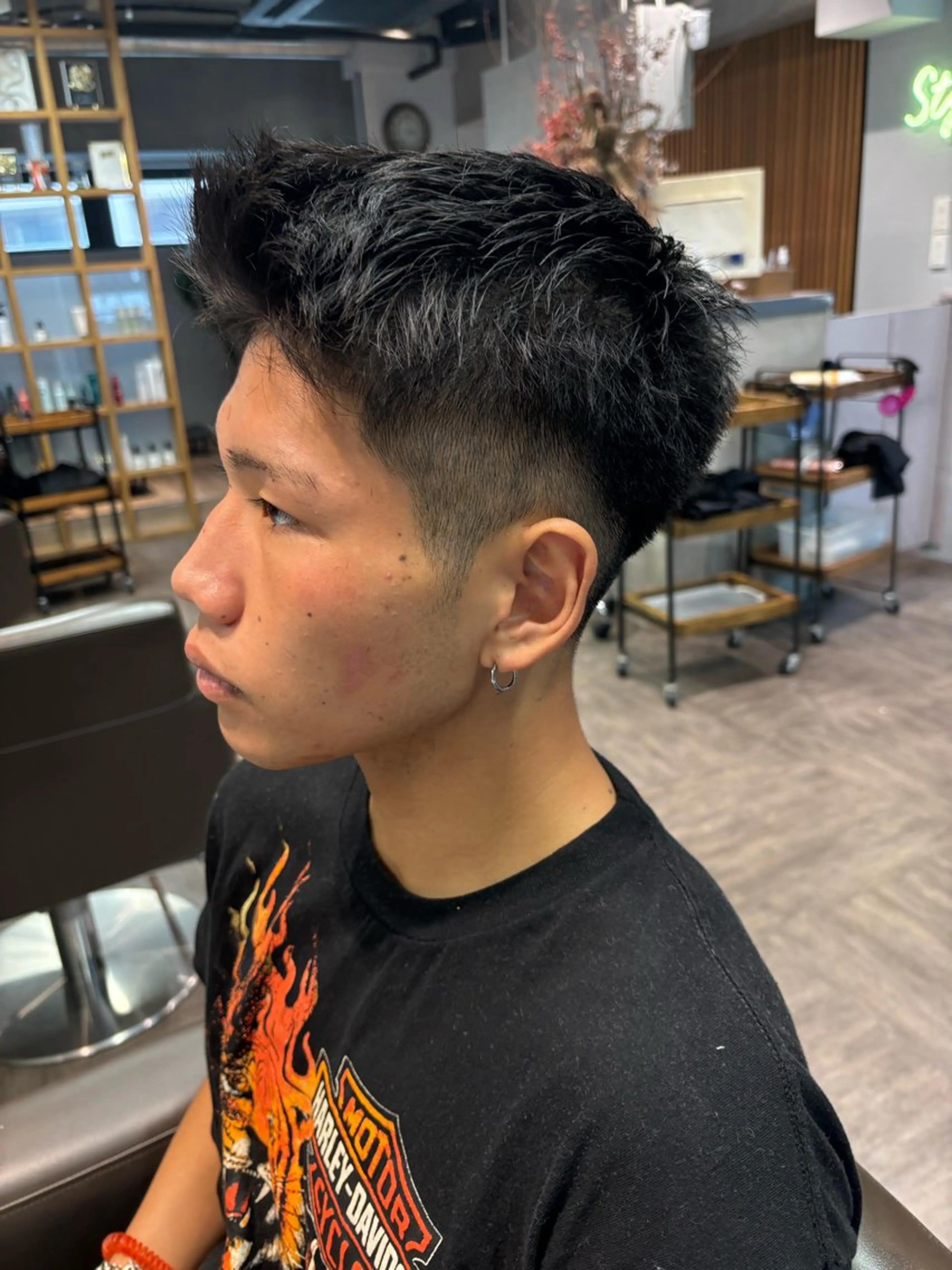 ショート メンズ PANOLA下北沢 中川夢菜のヘアスタイル