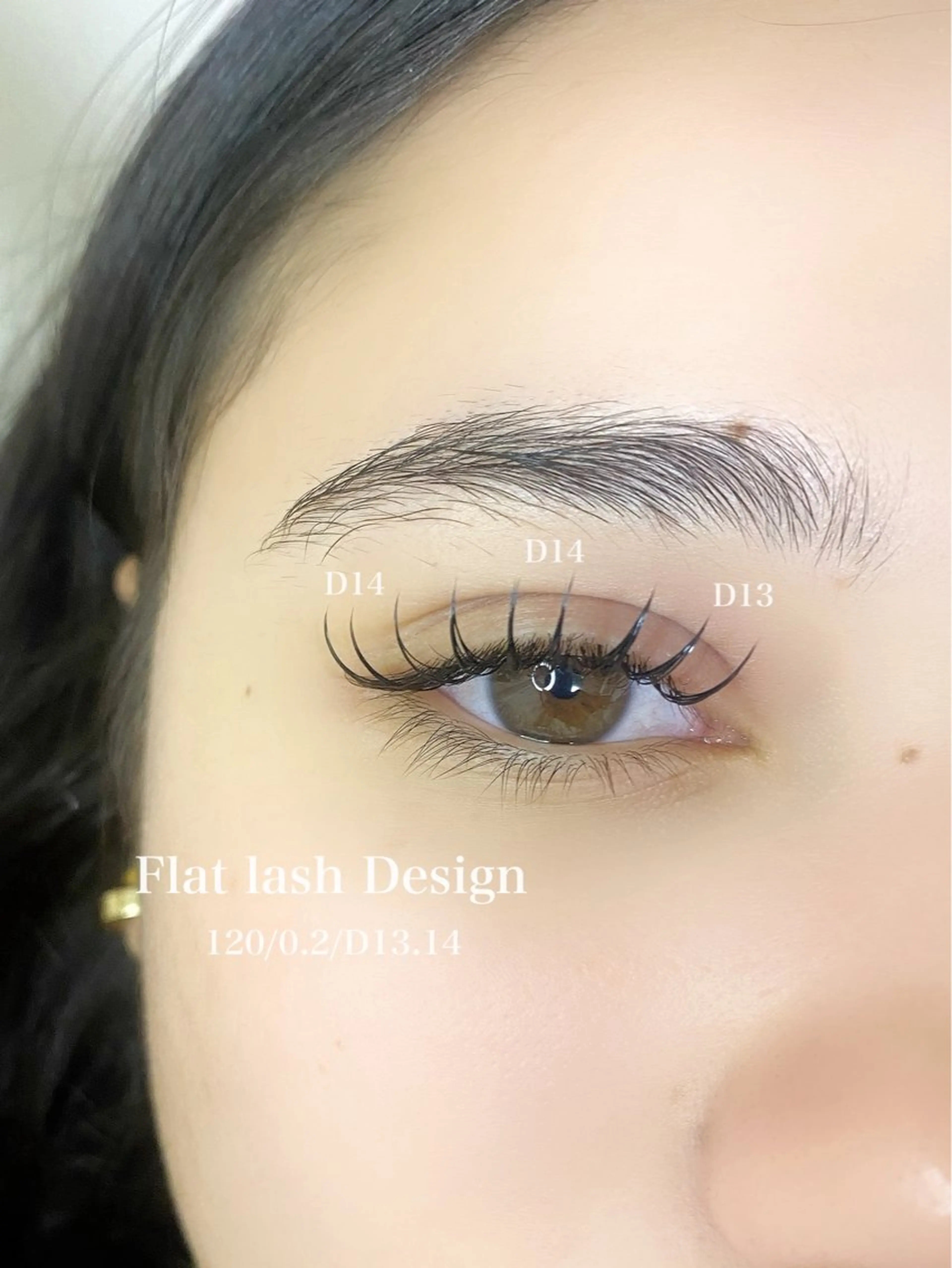 マツエク・マツパ vif mikuのマツエク・マツパデザイン