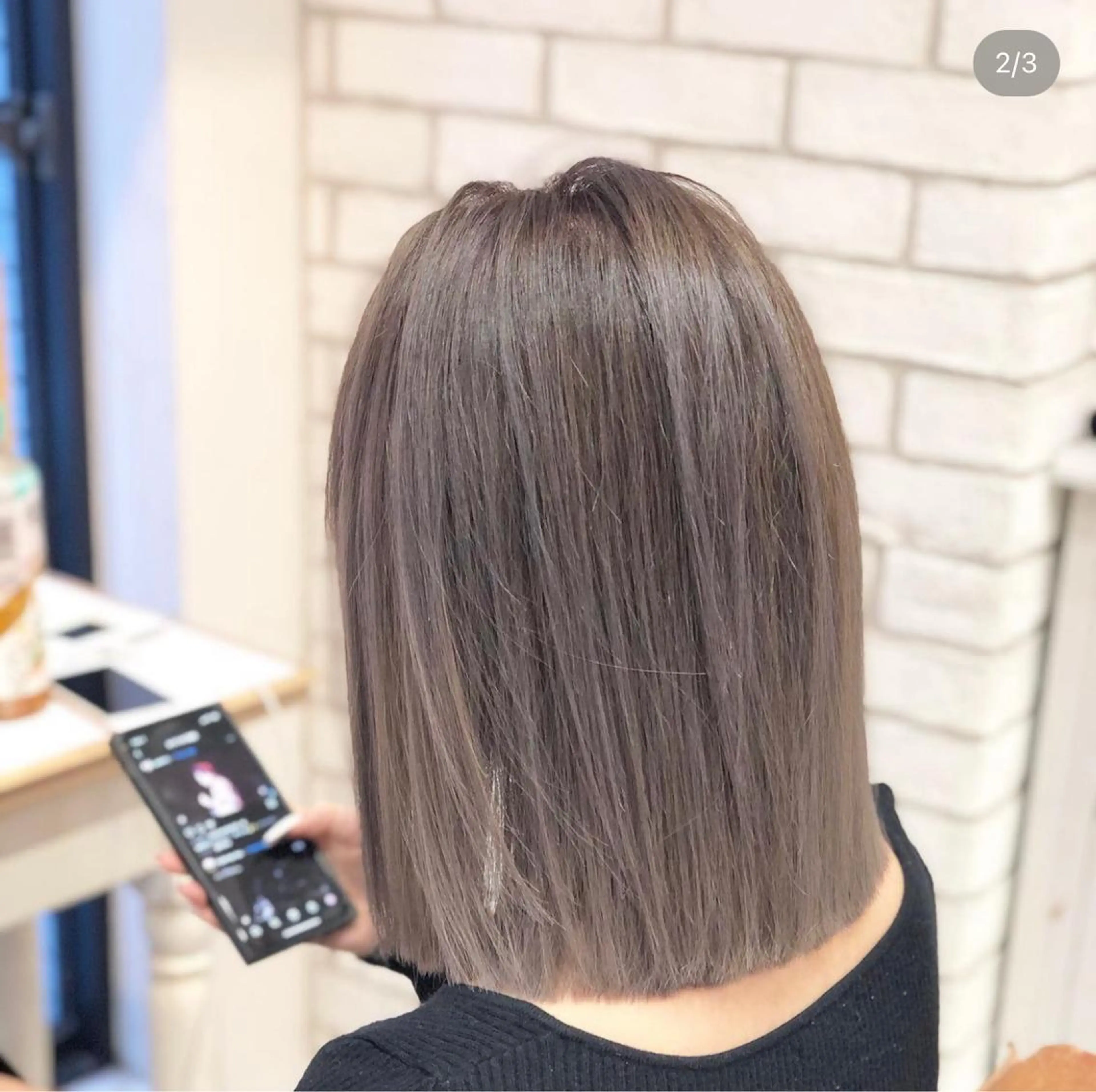 ミディアム カラー 💈men's💈 satoru中目黒のヘアスタイル