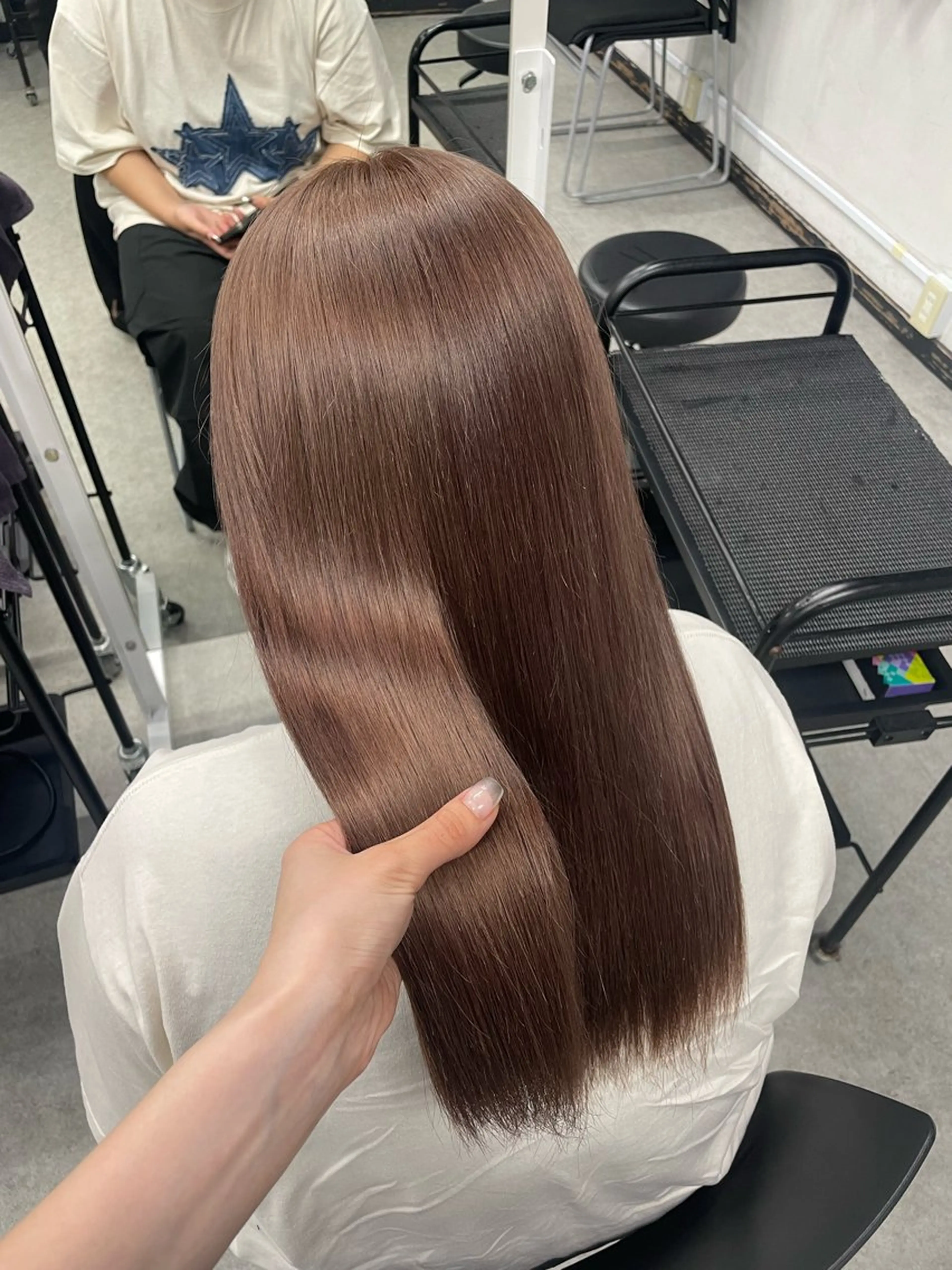 ロング カラー 🎀暖色/ラベンダー /paru🤍のヘアスタイル