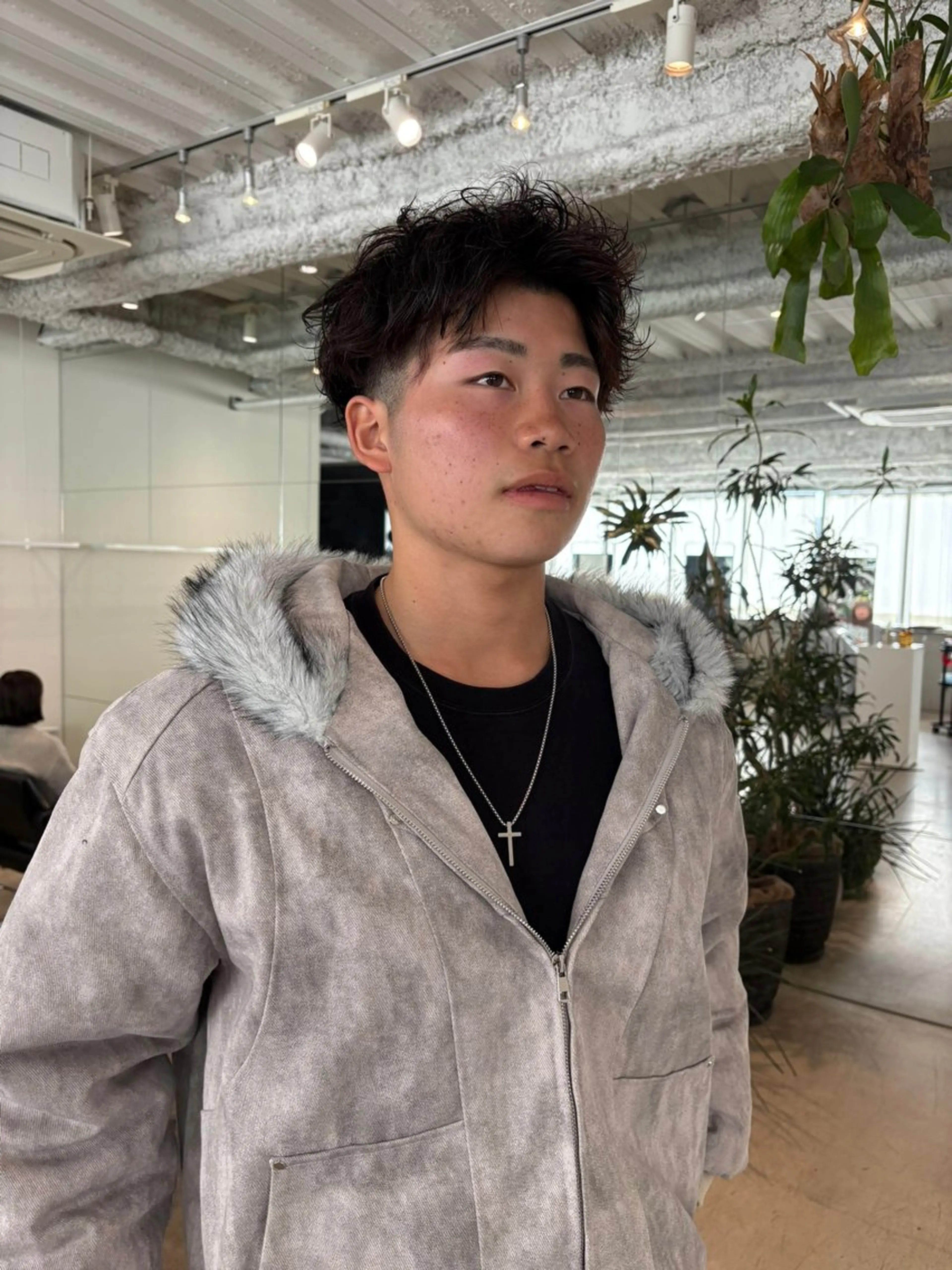 パーマ メンズ ANY/メンズ特化/ シバヤ　ユウキのヘアスタイル