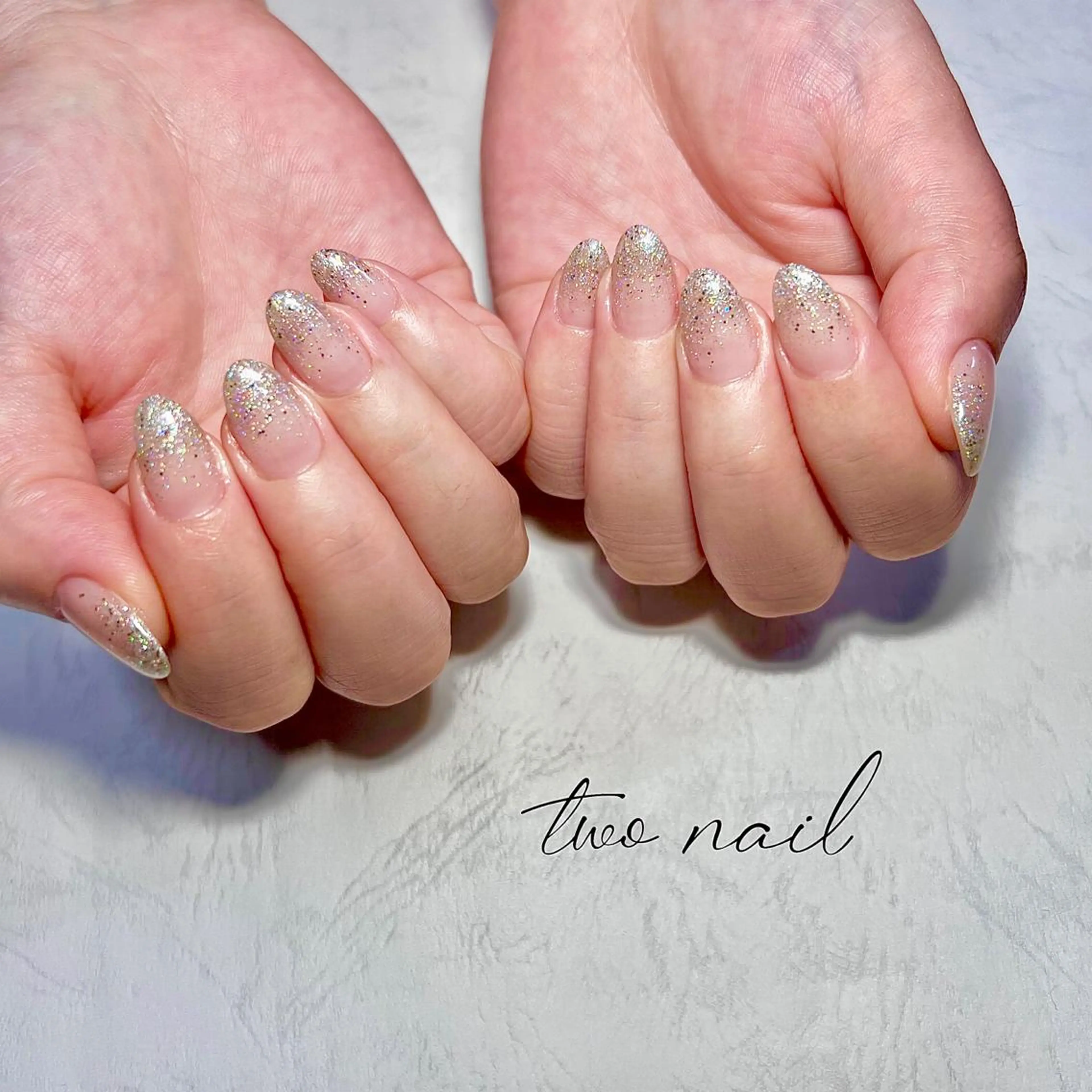 ネイル アートネイル オーロラネイル フットネイル ハート ニュアンスネイル ハンドネイル two nailのネイルデザイン