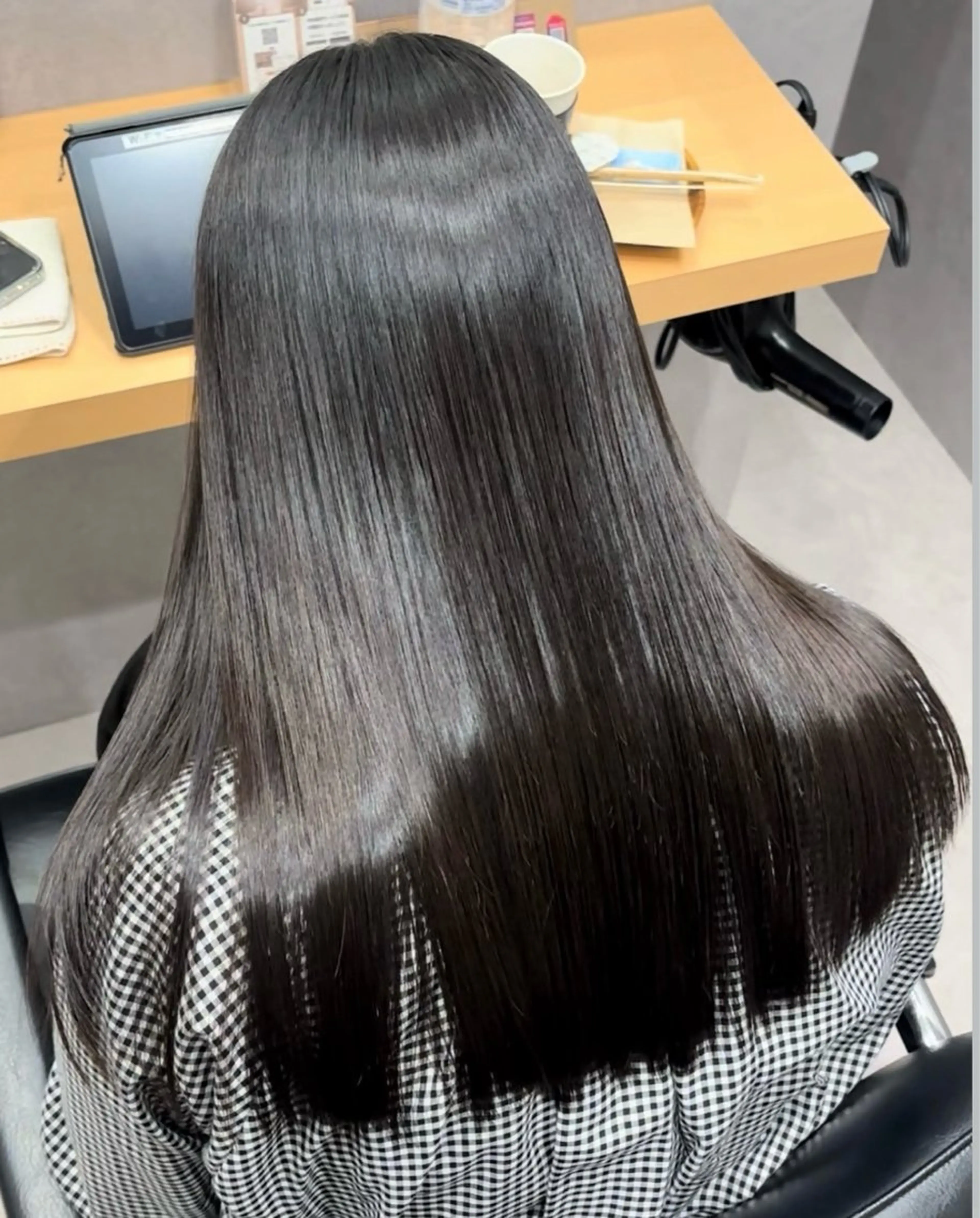 ミディアム カラー アクアカラー 髪質改善 トリートメント カット ヘアカラー トリートメント 髪質改善ヘアケア 艶髪特化/上田のヘアスタイル