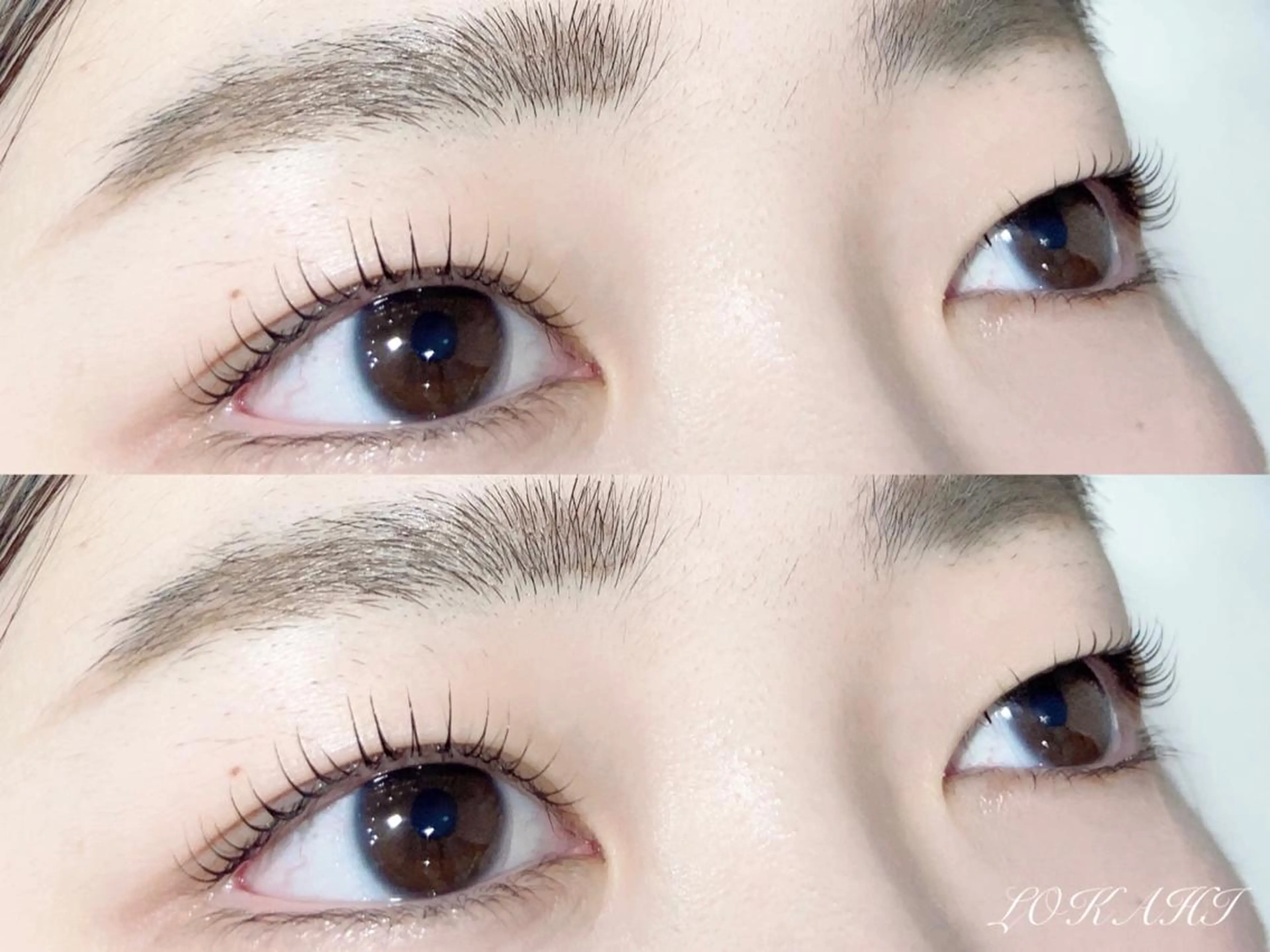 マツエク・マツパ 一重×まつ毛パーマ Manuel🤎 平井のマツエク・マツパデザイン